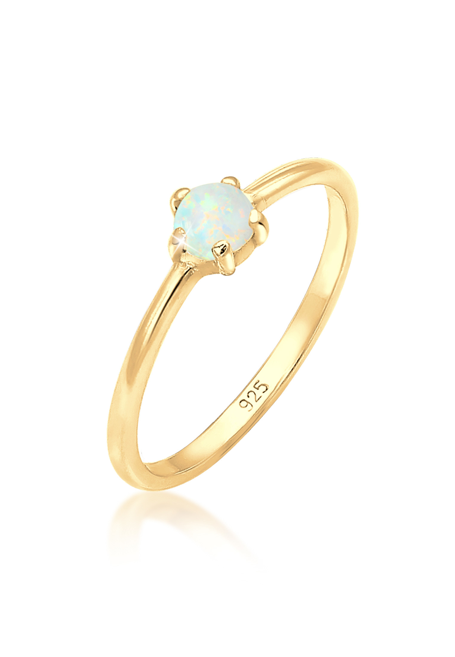 Ring | Opal ( Weiß ) | 925er Sterling Silber