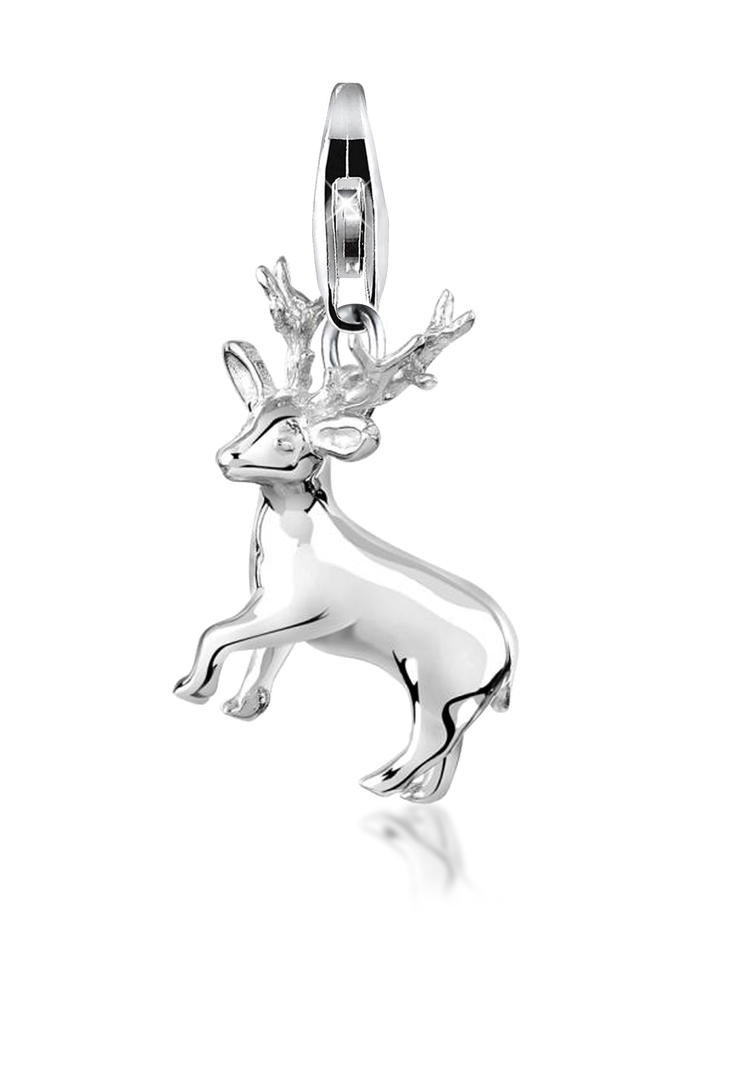 Charm Hirsch | 925er Sterling Silber