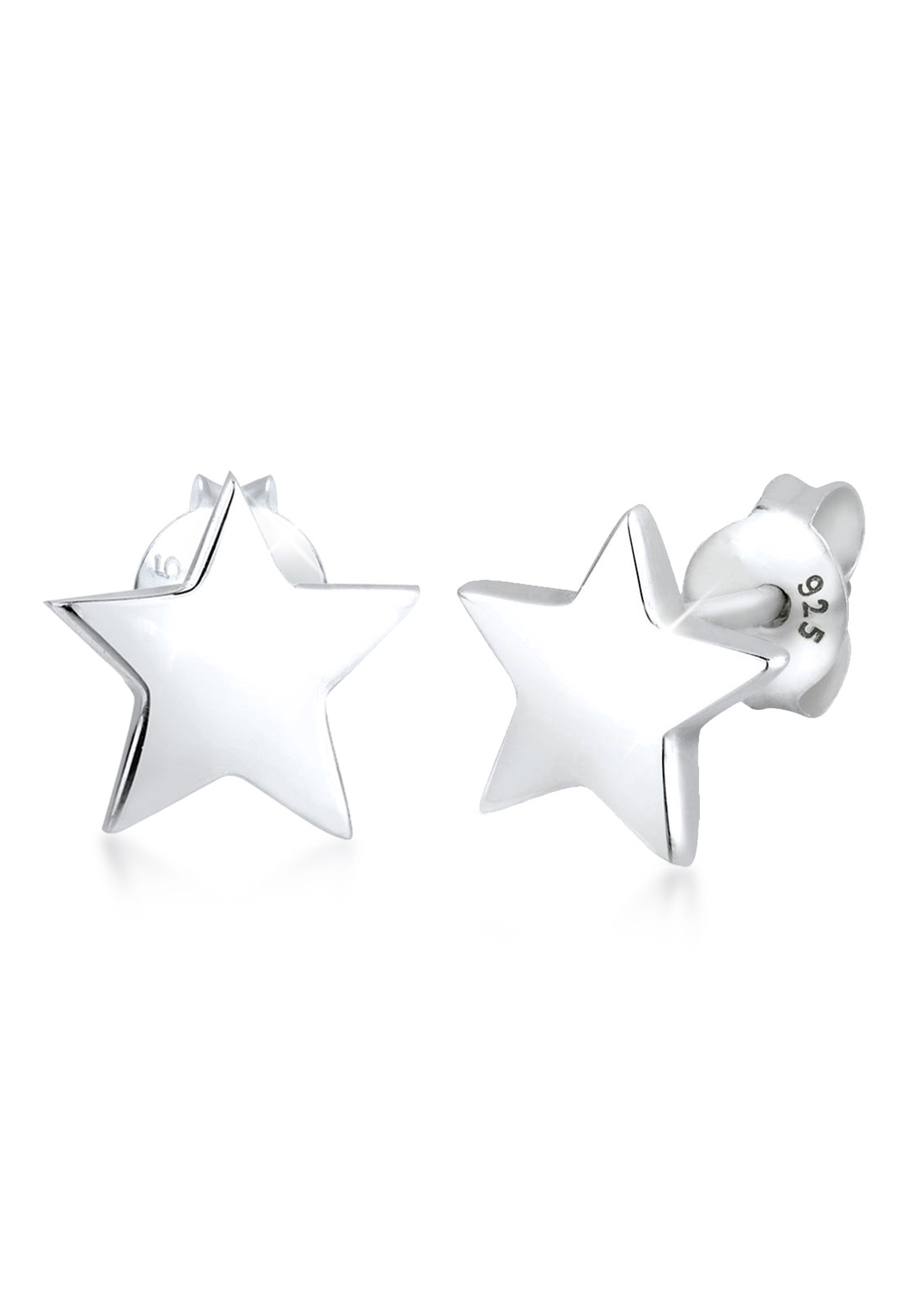 Ohrstecker Stern | 925er Sterling Silber
