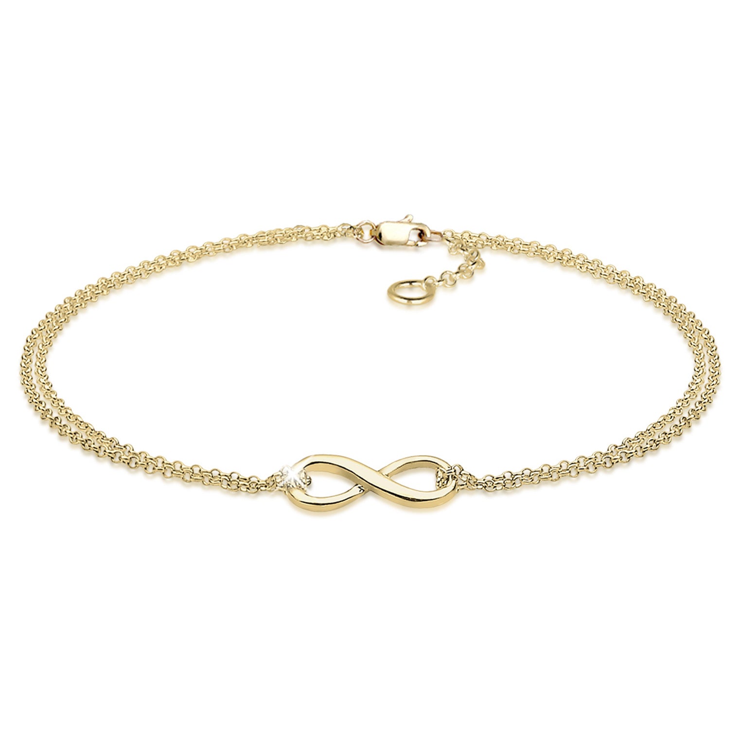 Halskette Infinity | 375 Gelbgold