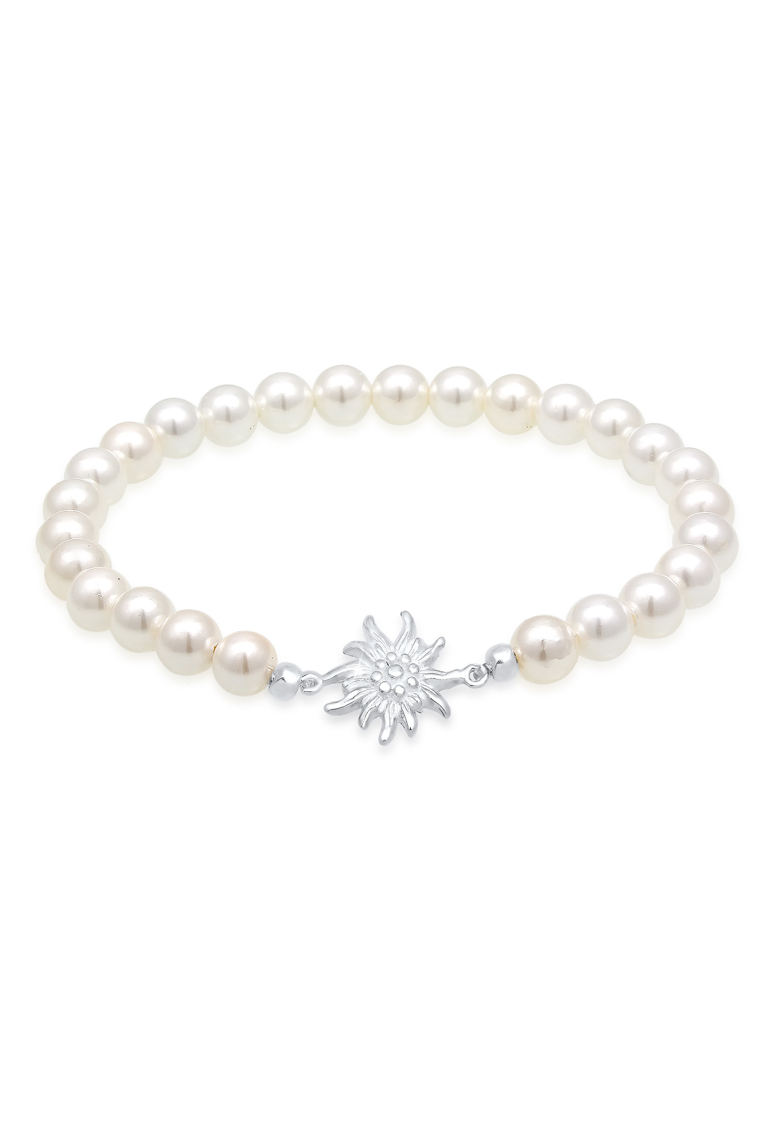 Armband Edelweiss | Perle | 925er Sterling Silber