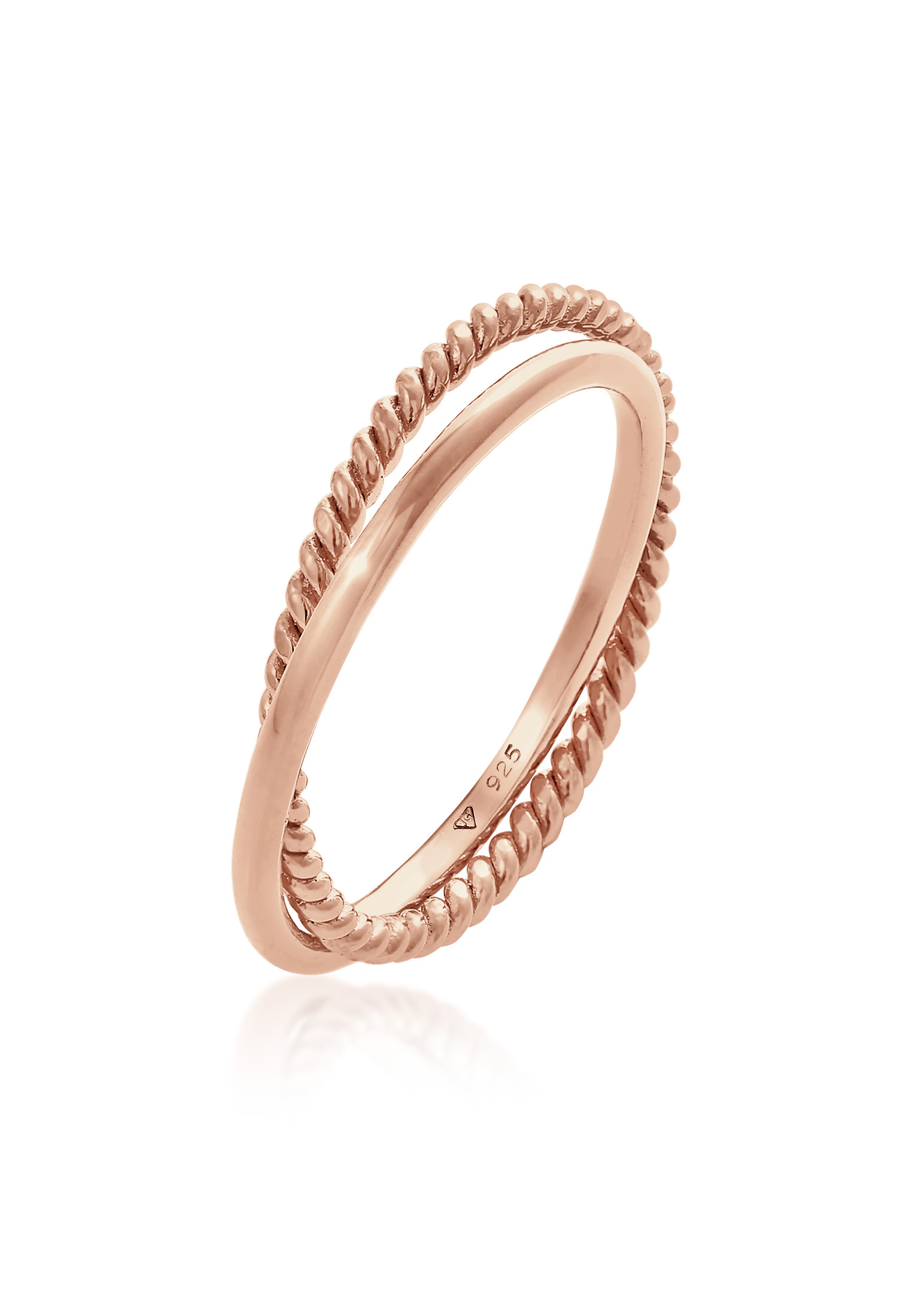 Wickelring fein gedreht | 925er Sterling Silber