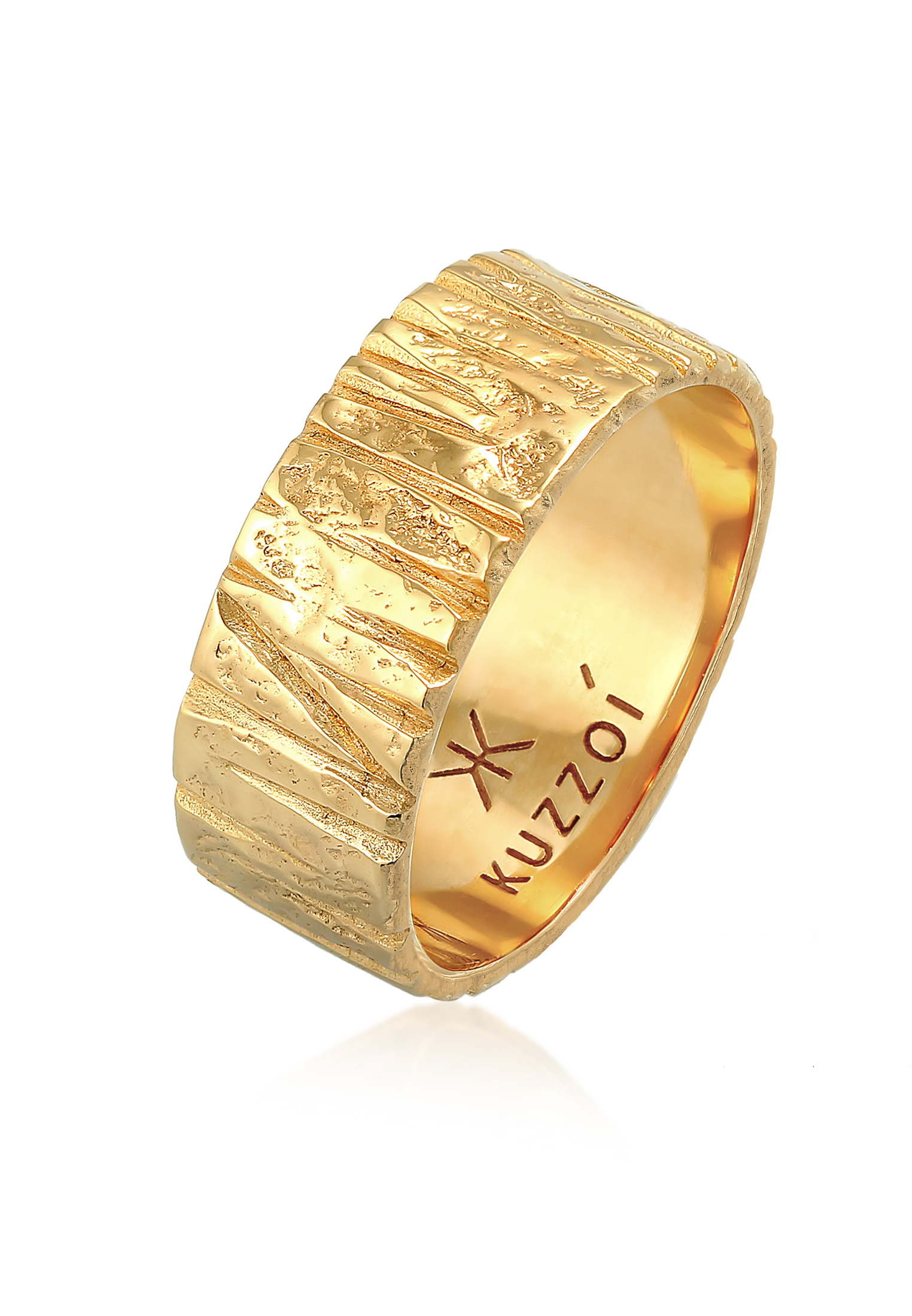 Bandring Strukturiert | 925er Sterling Silber