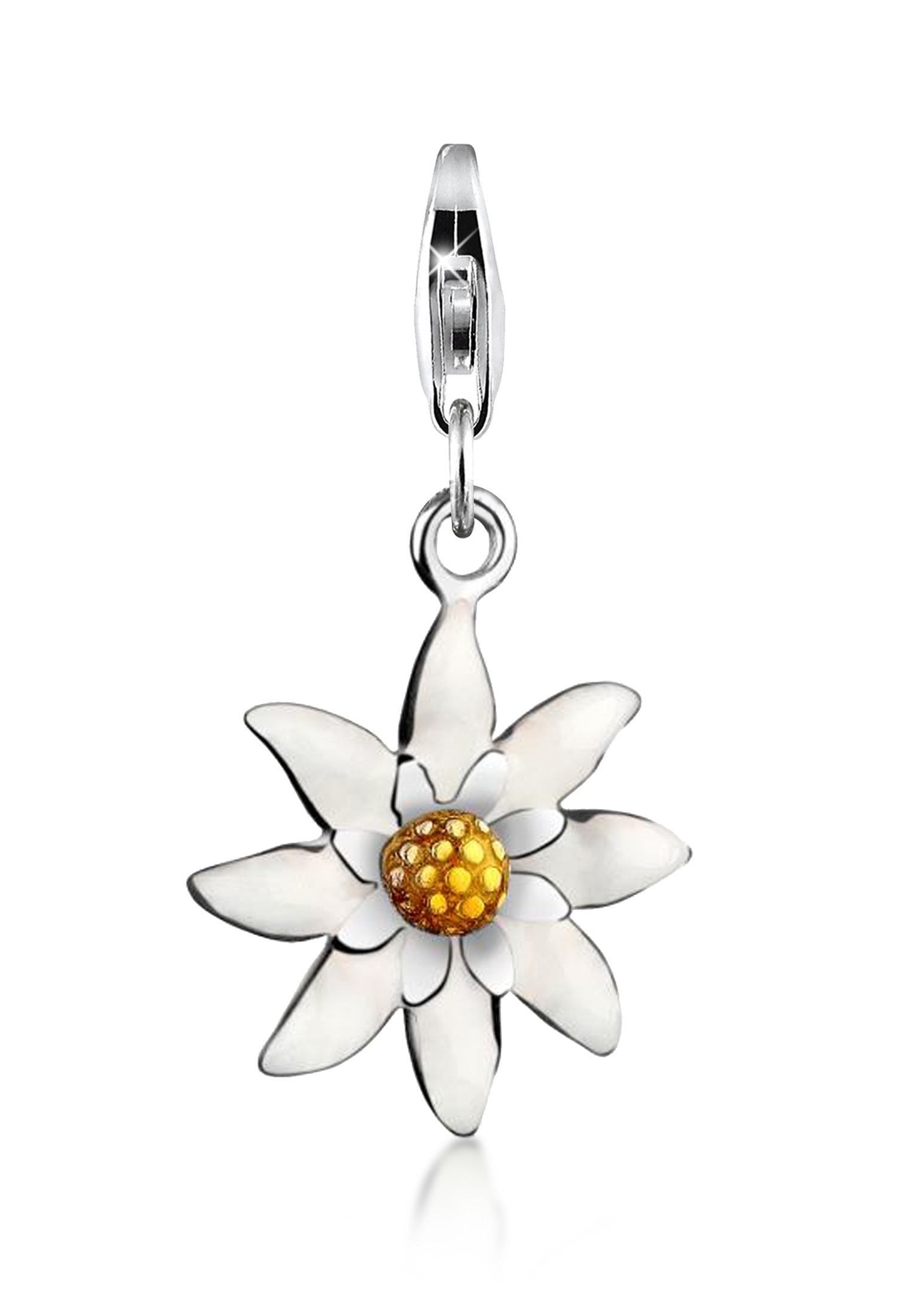 Charm Blume | 925er Sterling Silber