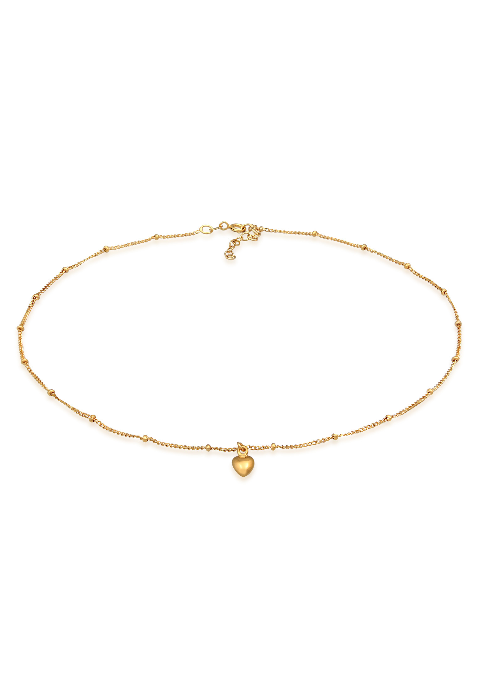 Kugel-Choker Herz | 925er Sterling Silber