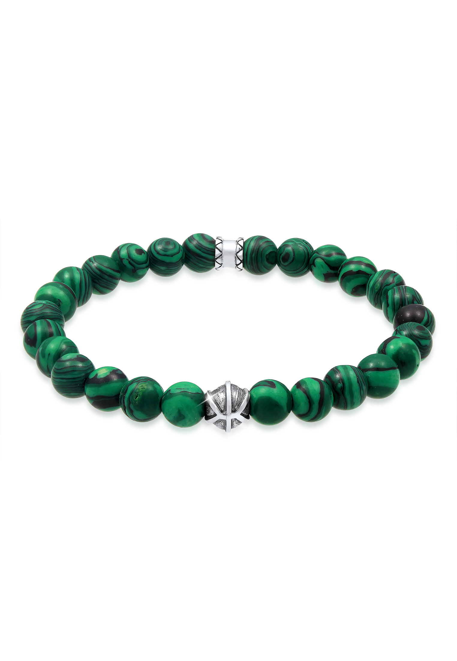 Armband | Achat ( Grün ) | 925er Sterling Silber