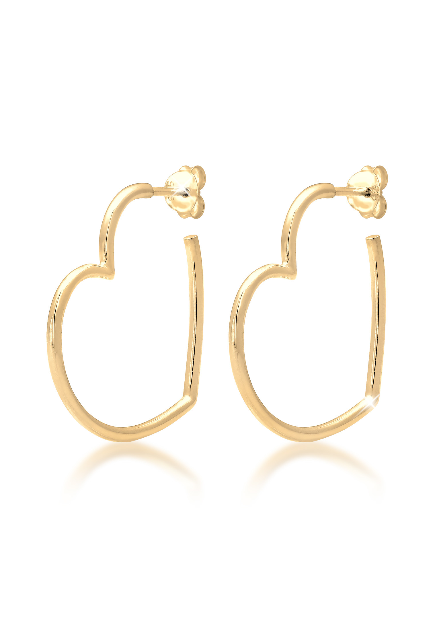 Creole Herz | 925er Sterling Silber
