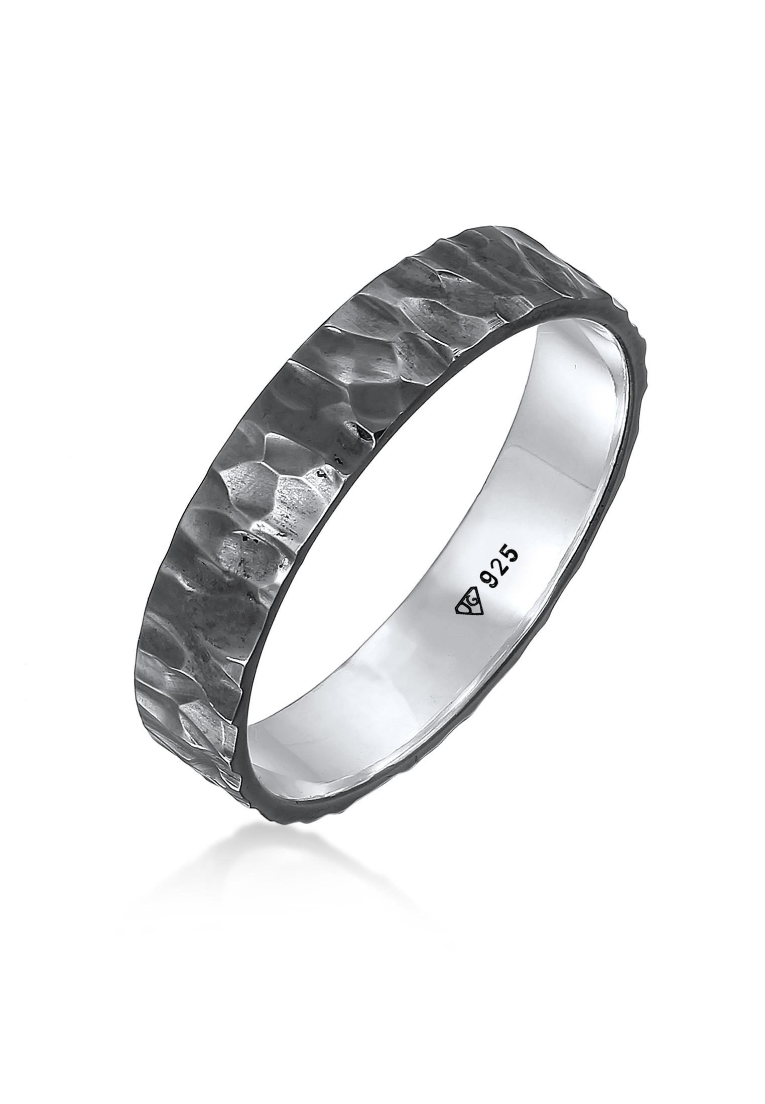 Bandring Gehämmert | 925er Sterling Silber