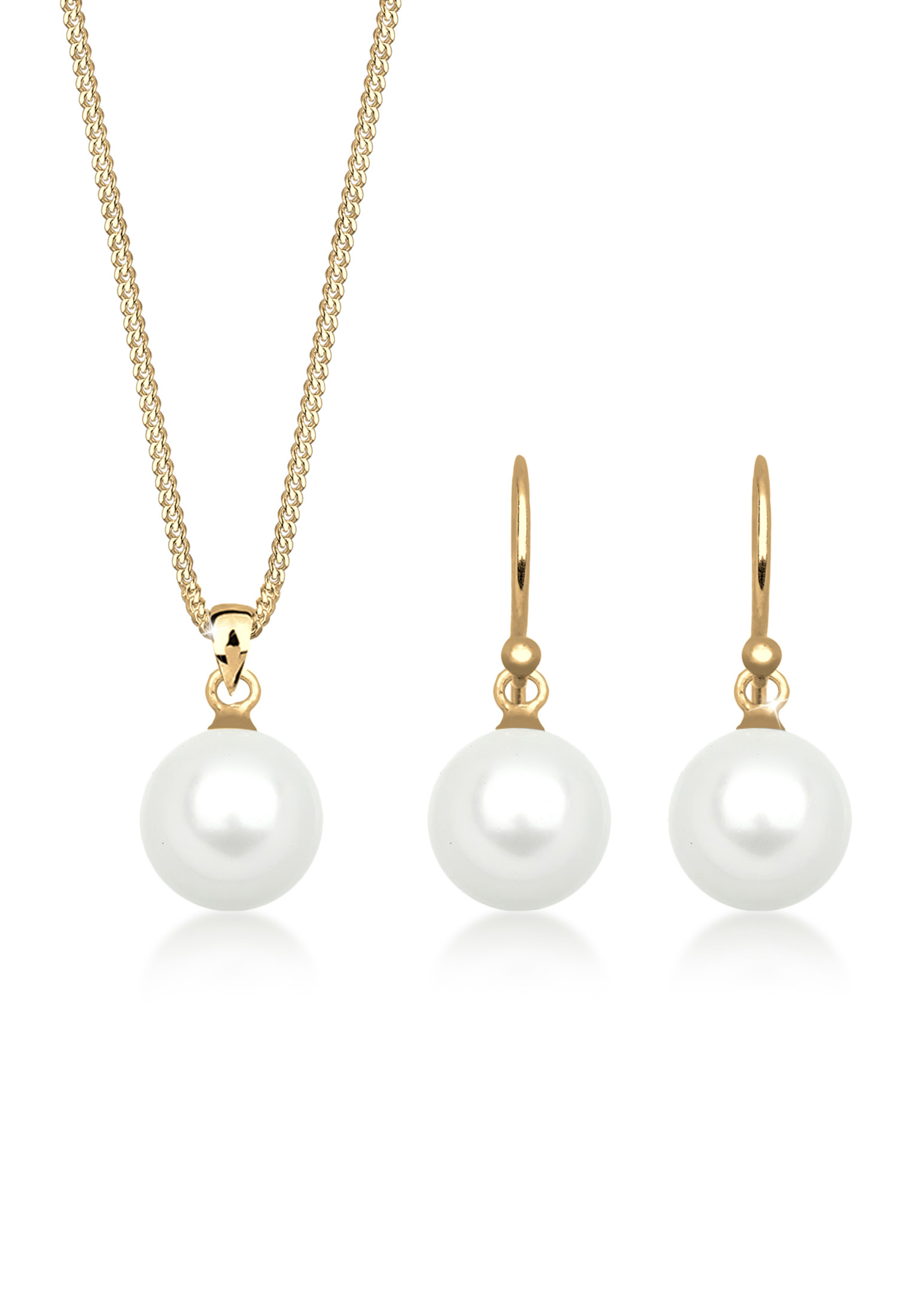 Schmuckset | Perle | 925er Sterling Silber