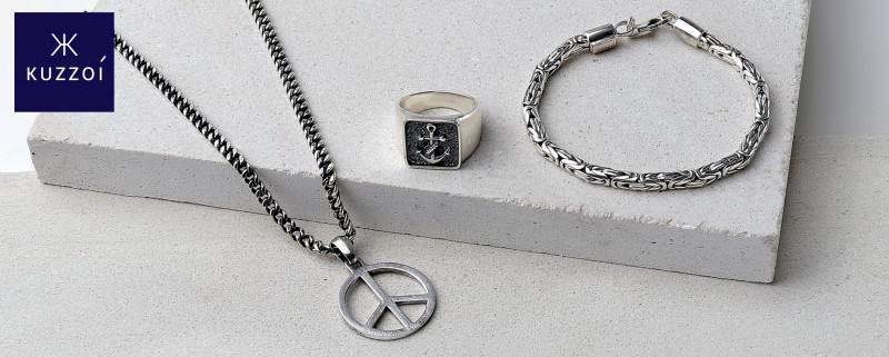 MENDINO Schwer Herren Edelstahl Armband Zügeln Kette Drachen Schließ Silber 16mm 