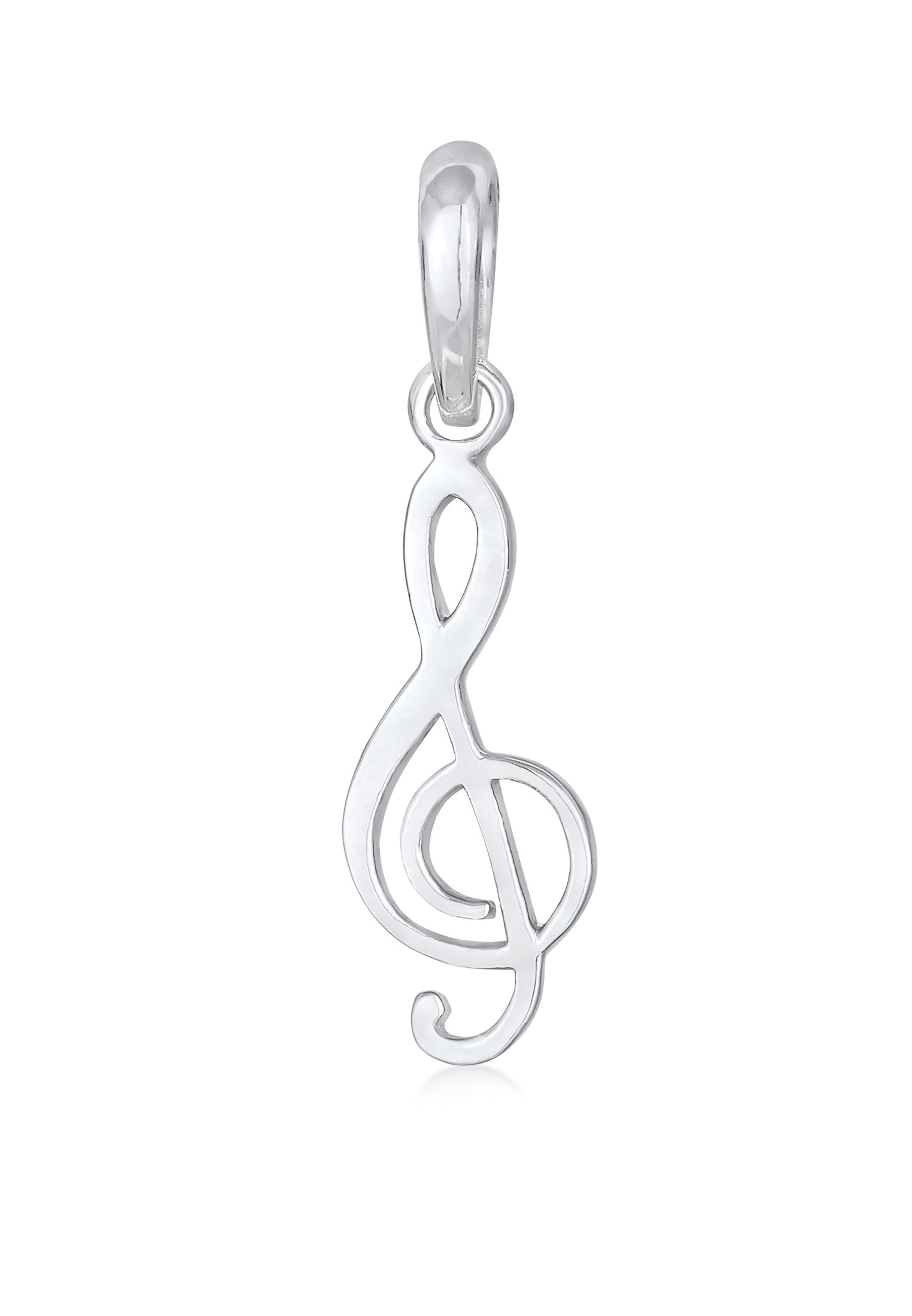Anhänger Notenschlüssel | 925er Sterling Silber