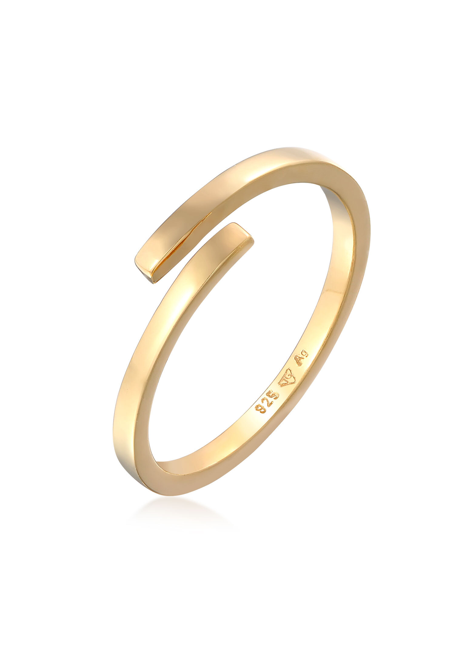 Wickelring Offen | 925er Sterling Silber