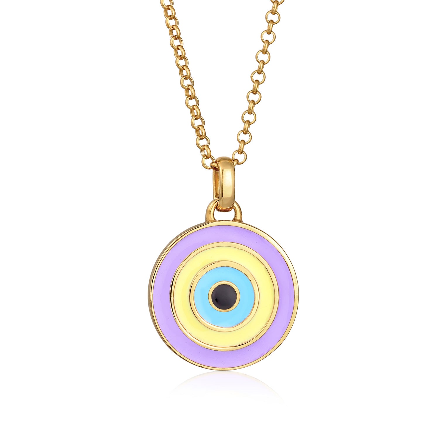 Evil Eye Emaille Magic Cool 925 Silber