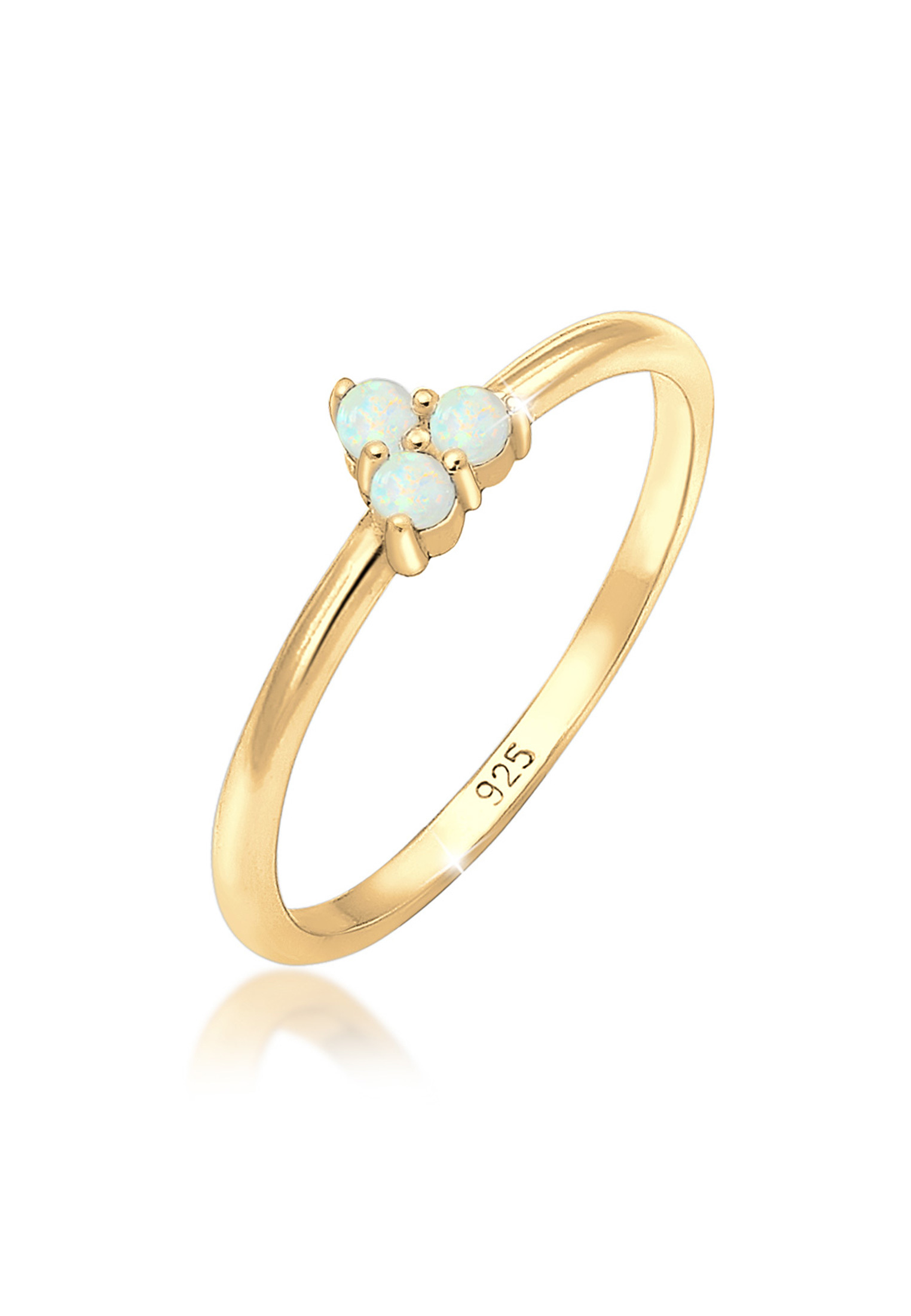 Ring | Opal ( Weiß ) | 925er Sterling Silber