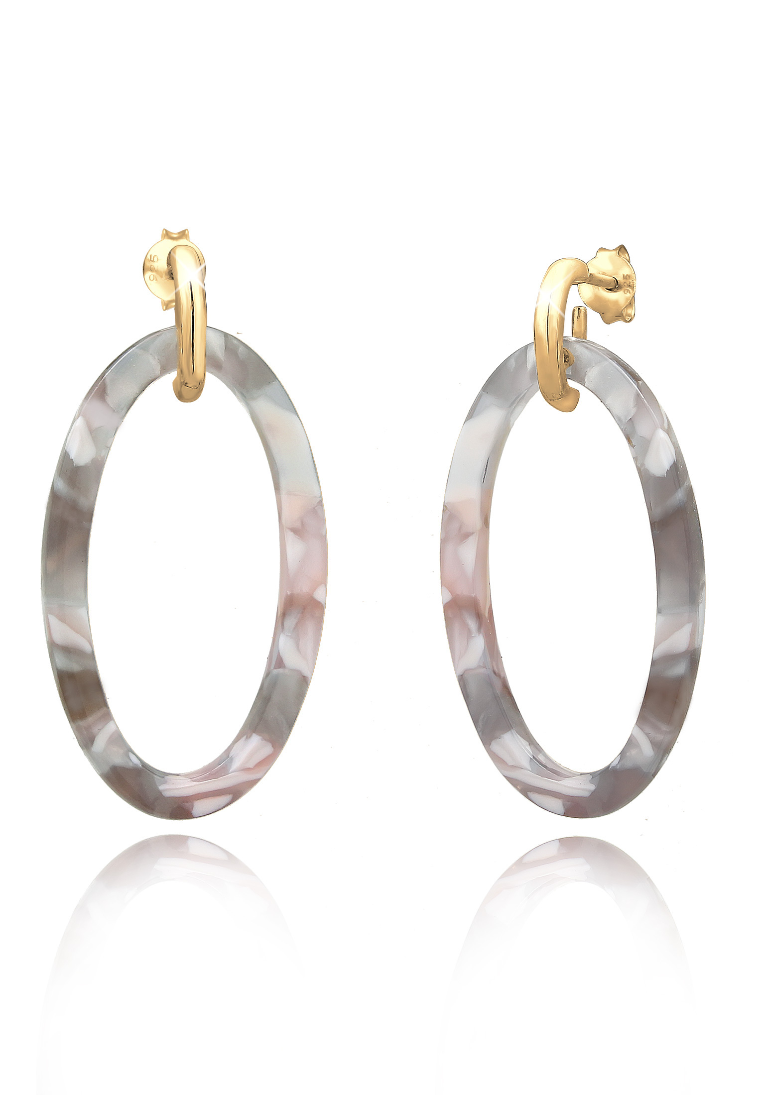Ohrhänger Geo | 925er Sterling Silber