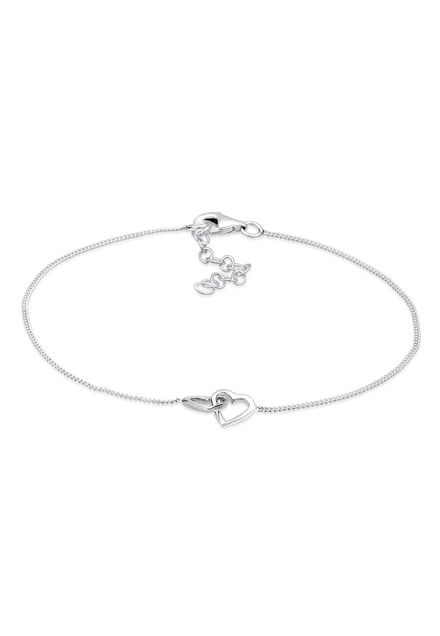 Armband Herzen Verschlungen | 925 Sterling Silber