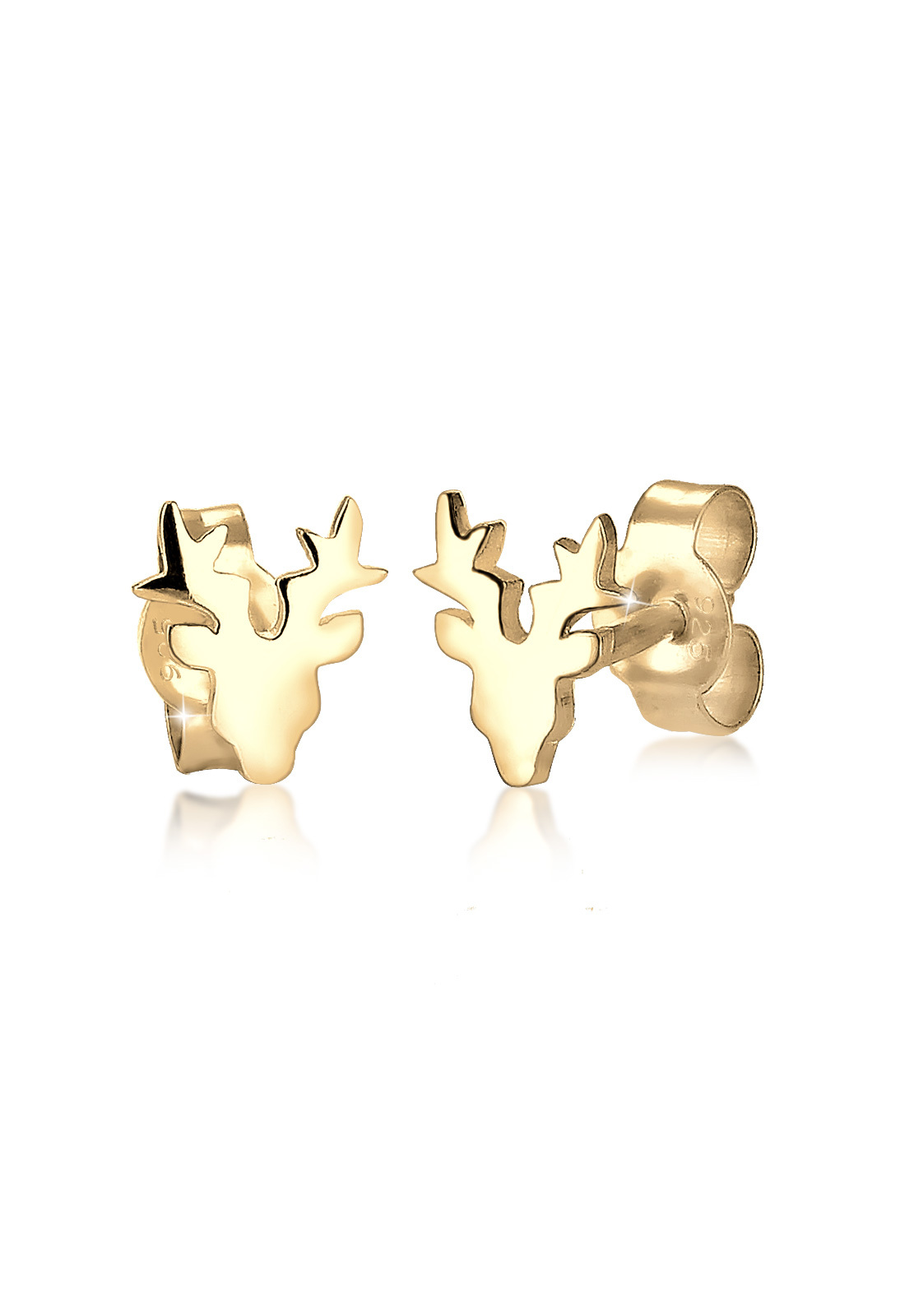 Ohrstecker Hirsch | 925er Sterling Silber