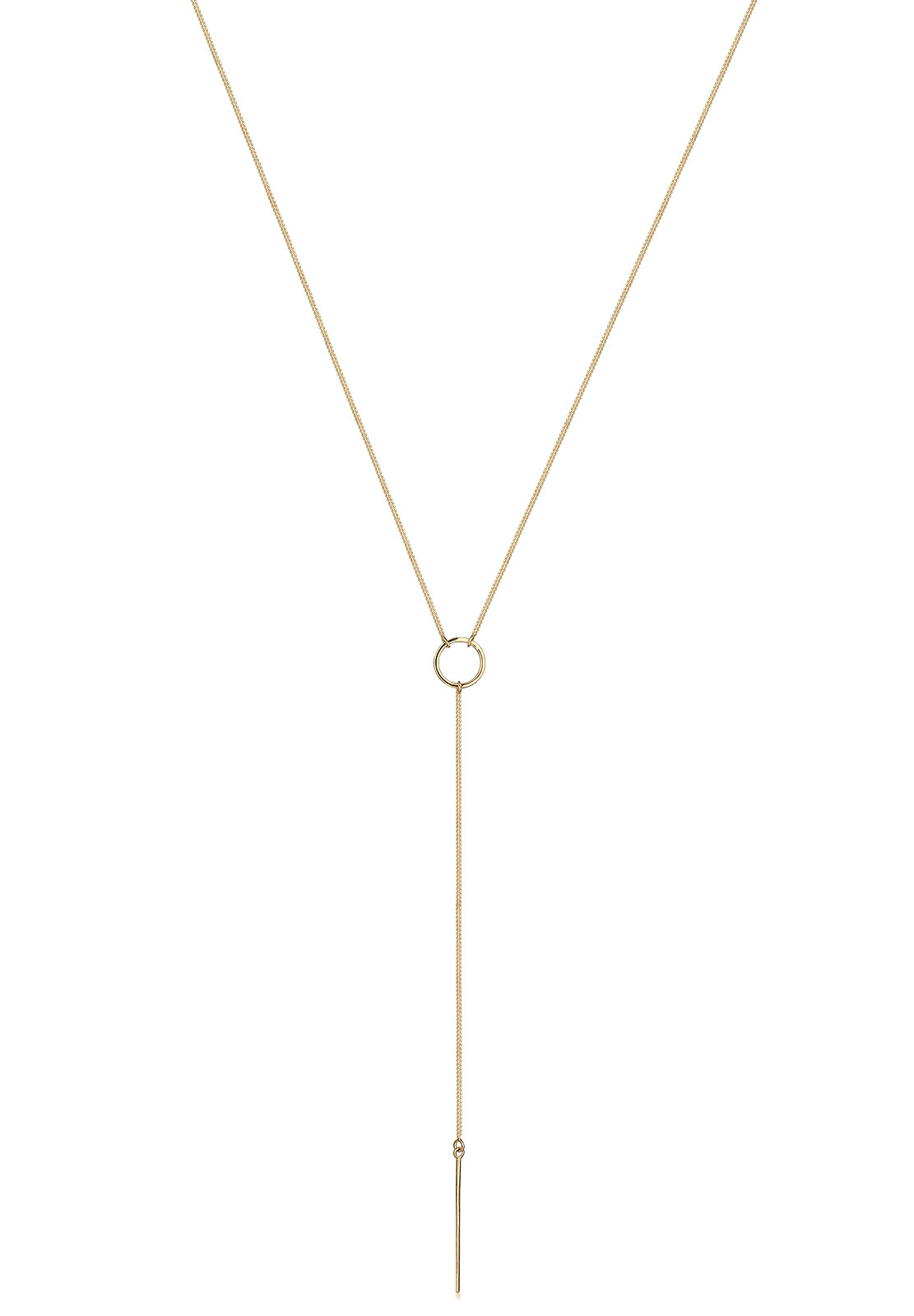Y-Halskette Geo | 925er Sterling Silber