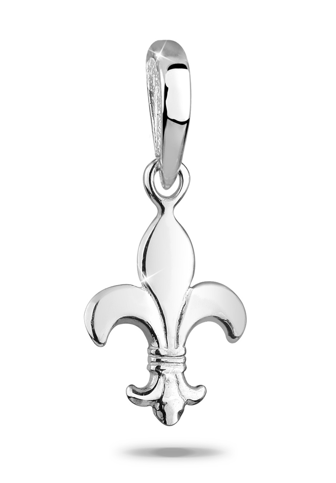 Anhänger Lilie | 925er Sterling Silber