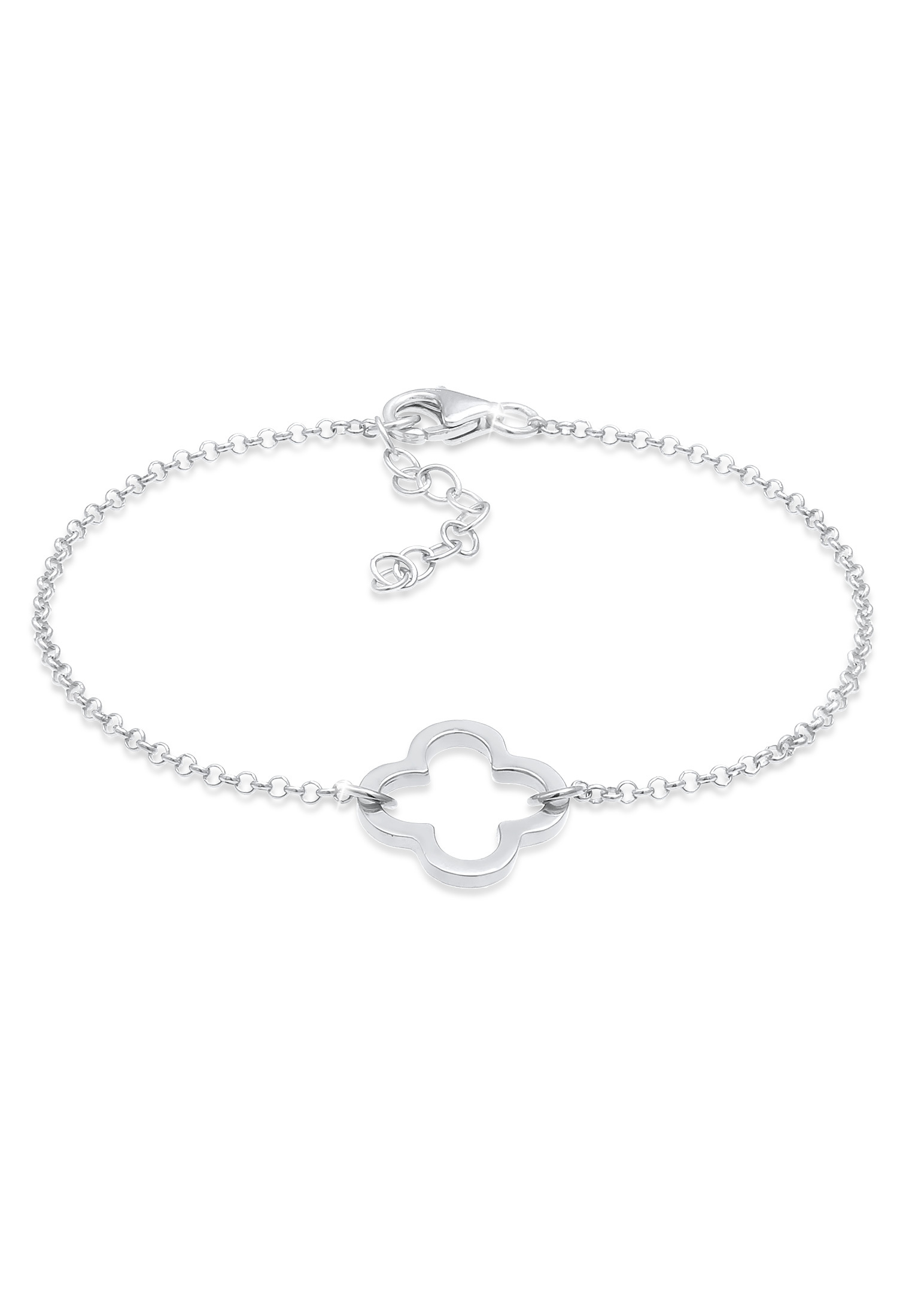 Armband Kleeblatt | 925er Sterling Silber