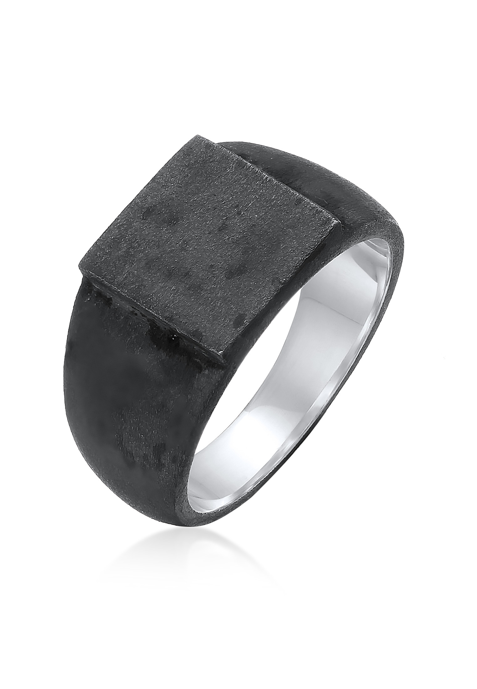 Siegelring Eckig | 925er Sterling Silber