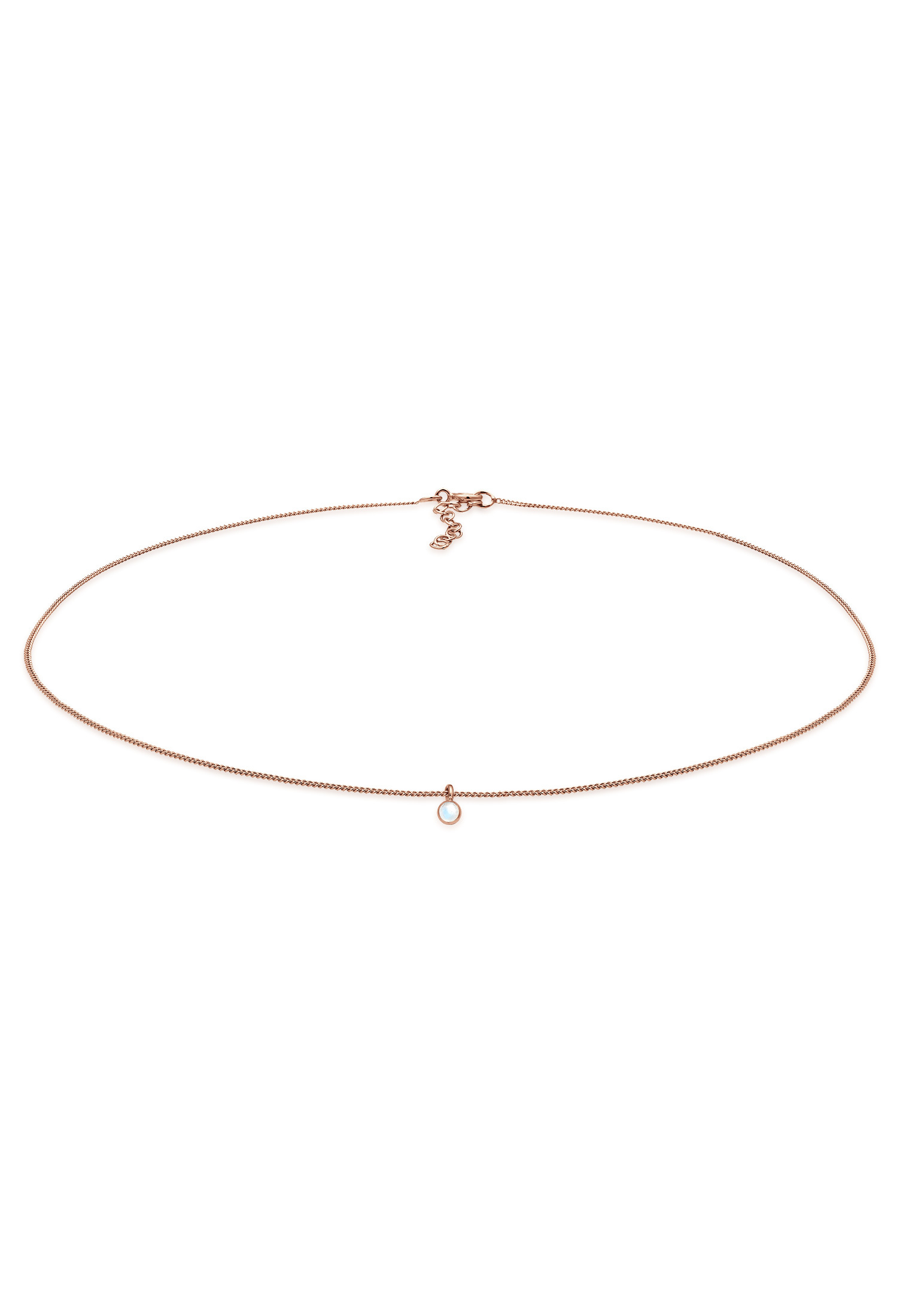 Choker Basic | Mondstein ( Weiß ) | 925er Sterling Silber