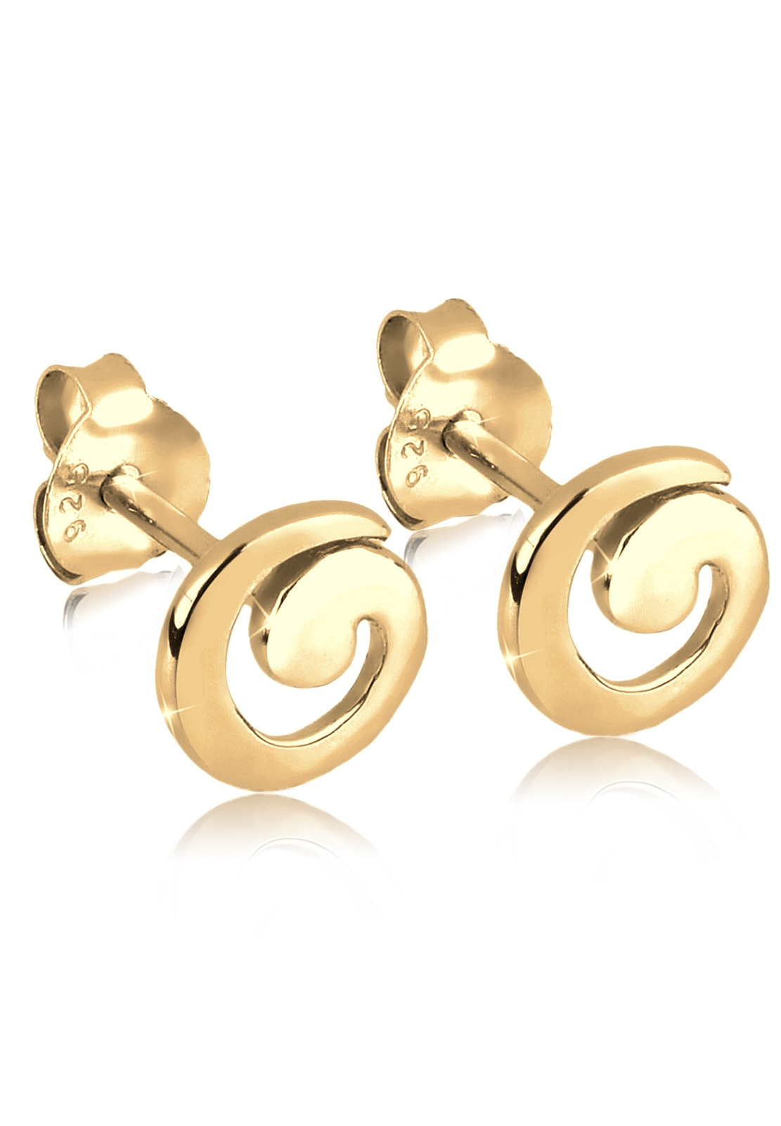 Ohrstecker Spirale | 925er Sterling Silber