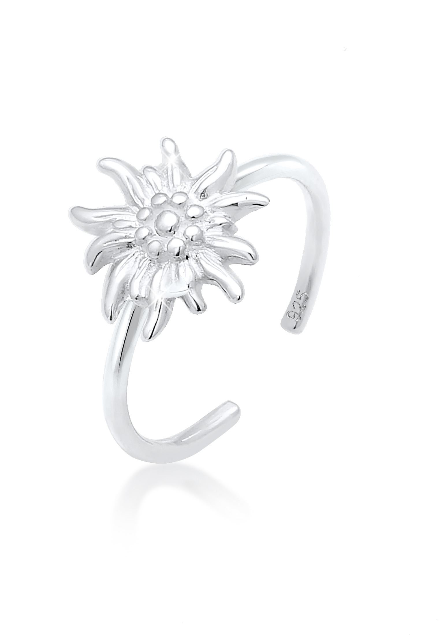 Ring Edelweiss | 925er Sterling Silber