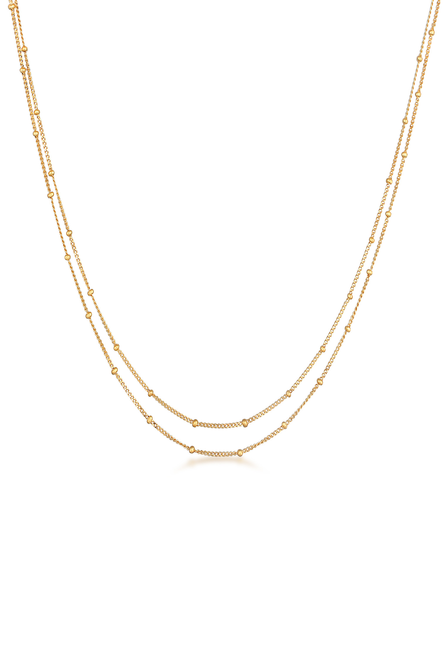 Layer-Kugelkette | 925er Sterling Silber