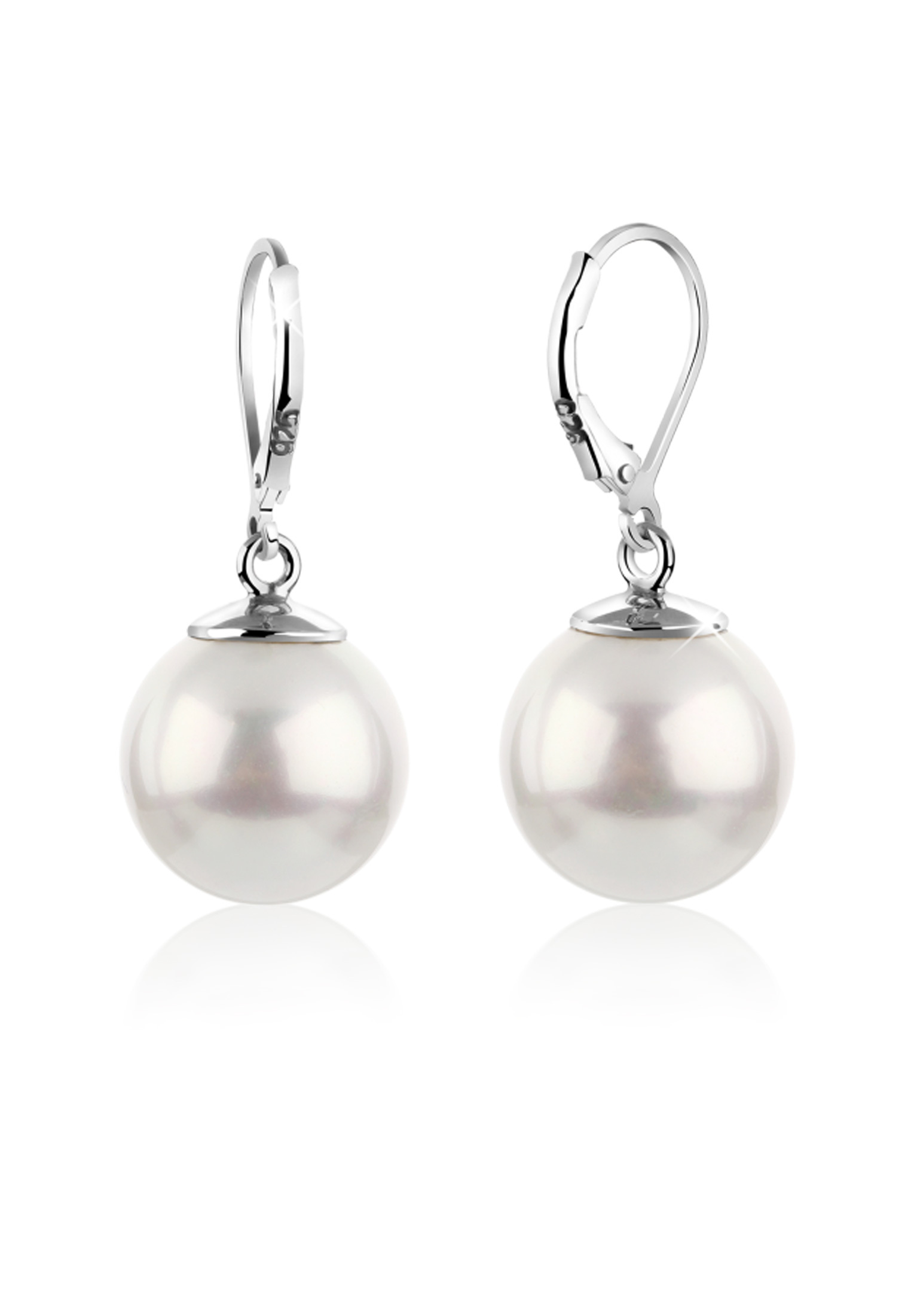 Ohrhänger | Perle | 925er Sterling Silber