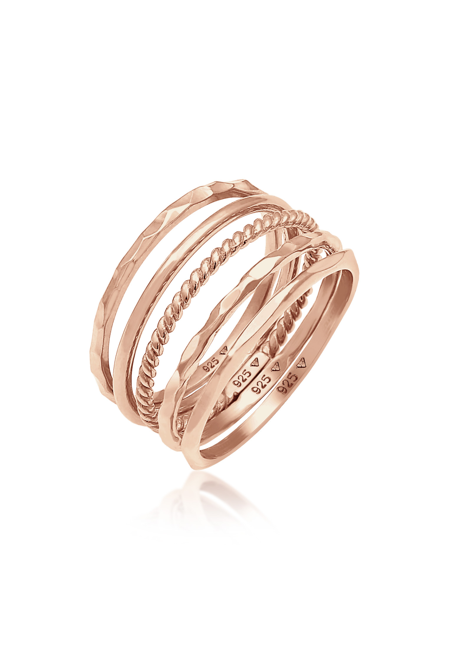 Bandring 5er Set | 925er Sterling Silber