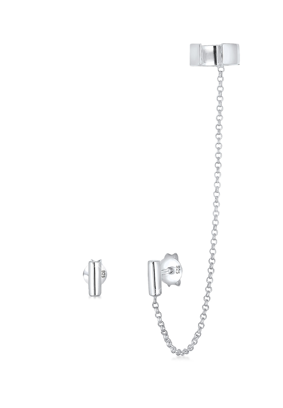 Ohrstecker Ear Chain | 925er Sterling Silber