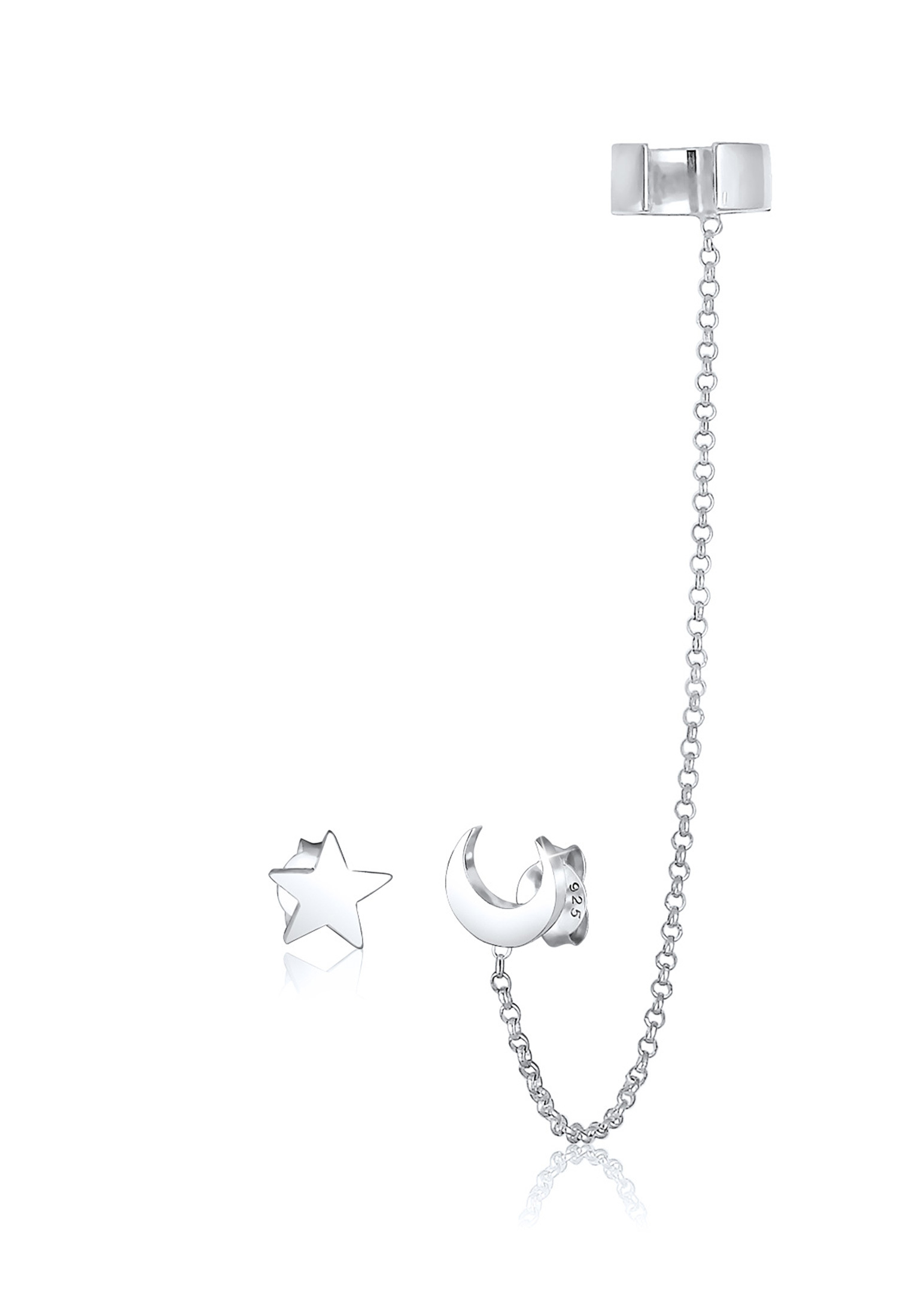 Earcuff Astro | 925er Sterling Silber