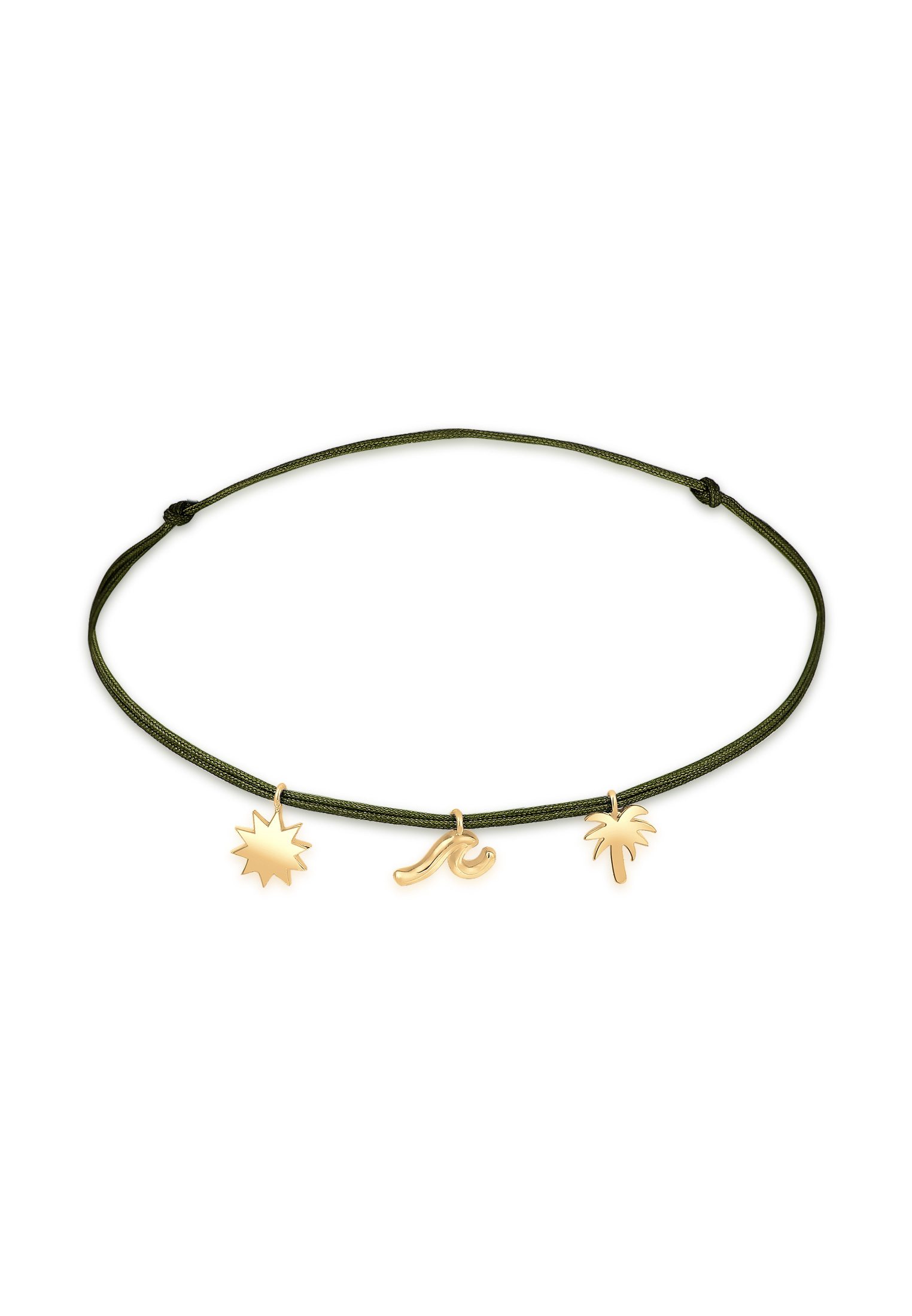 Fußkettchen Palme | 925er Sterling Silber