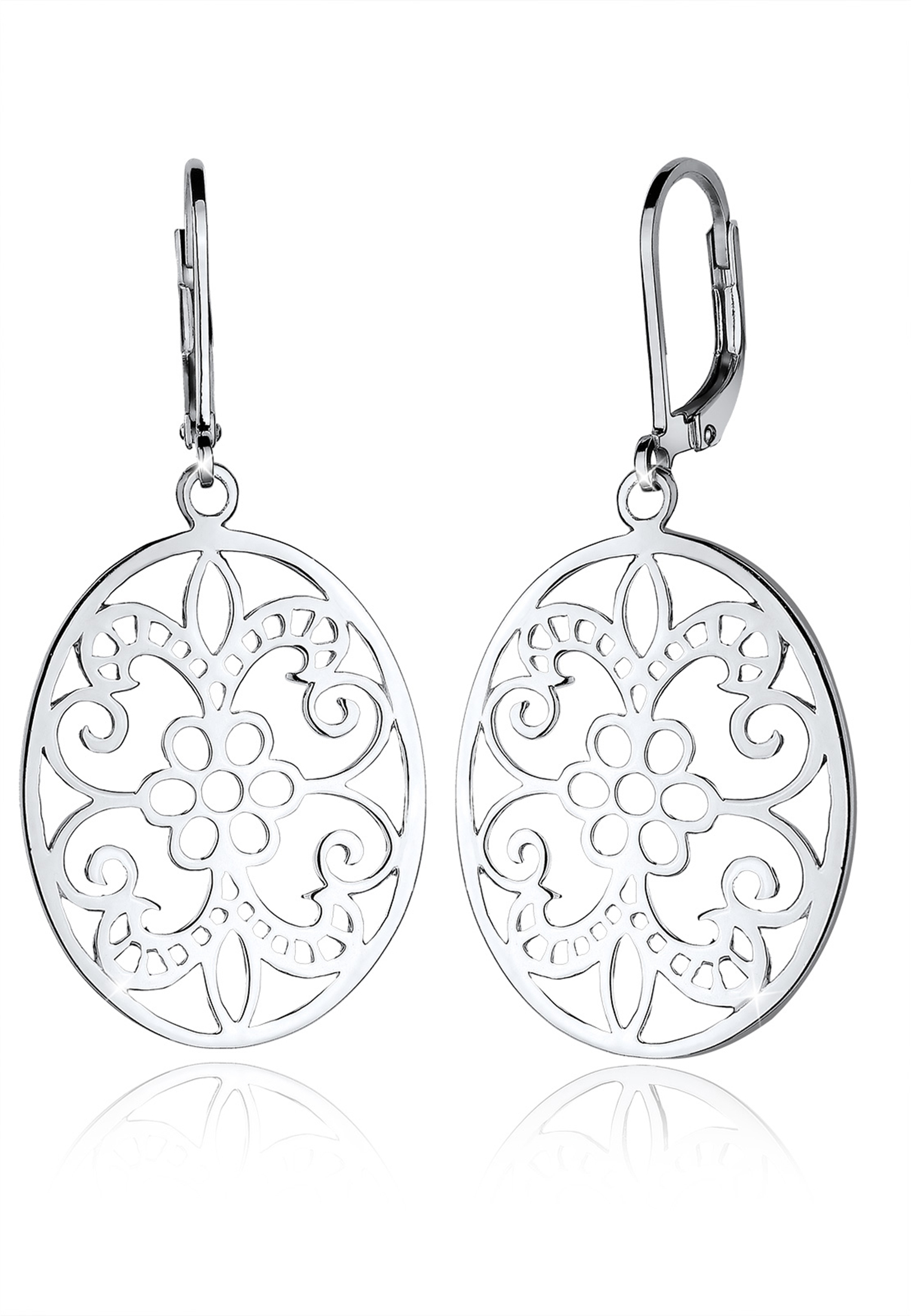 Ohrhänger Ornament | 925er Sterling Silber