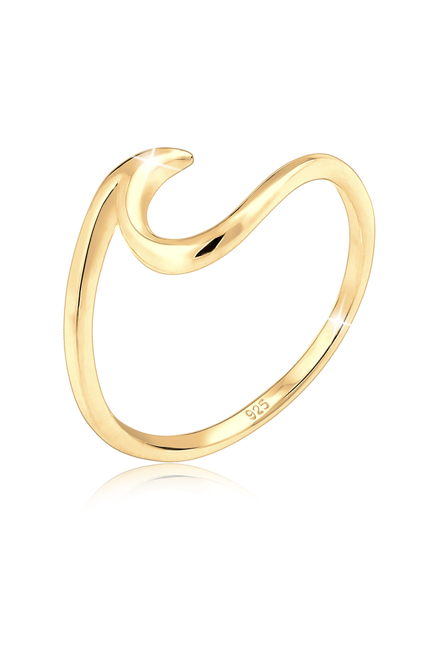 Ring Welle | 925er Sterling Silber