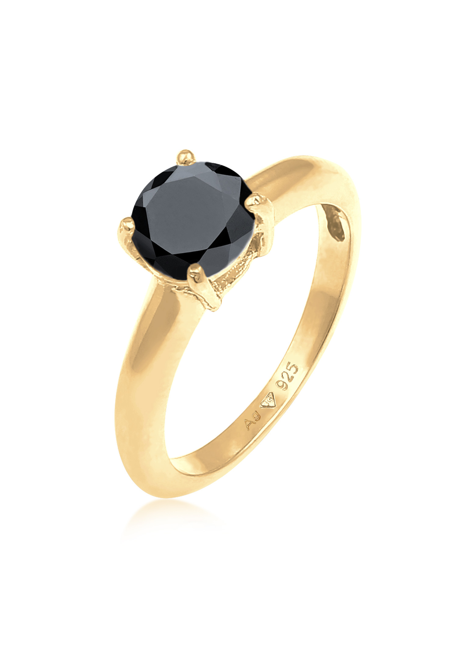 Solitär-Ring | Zirkonia (Weiß) | 925er Sterling Silber
