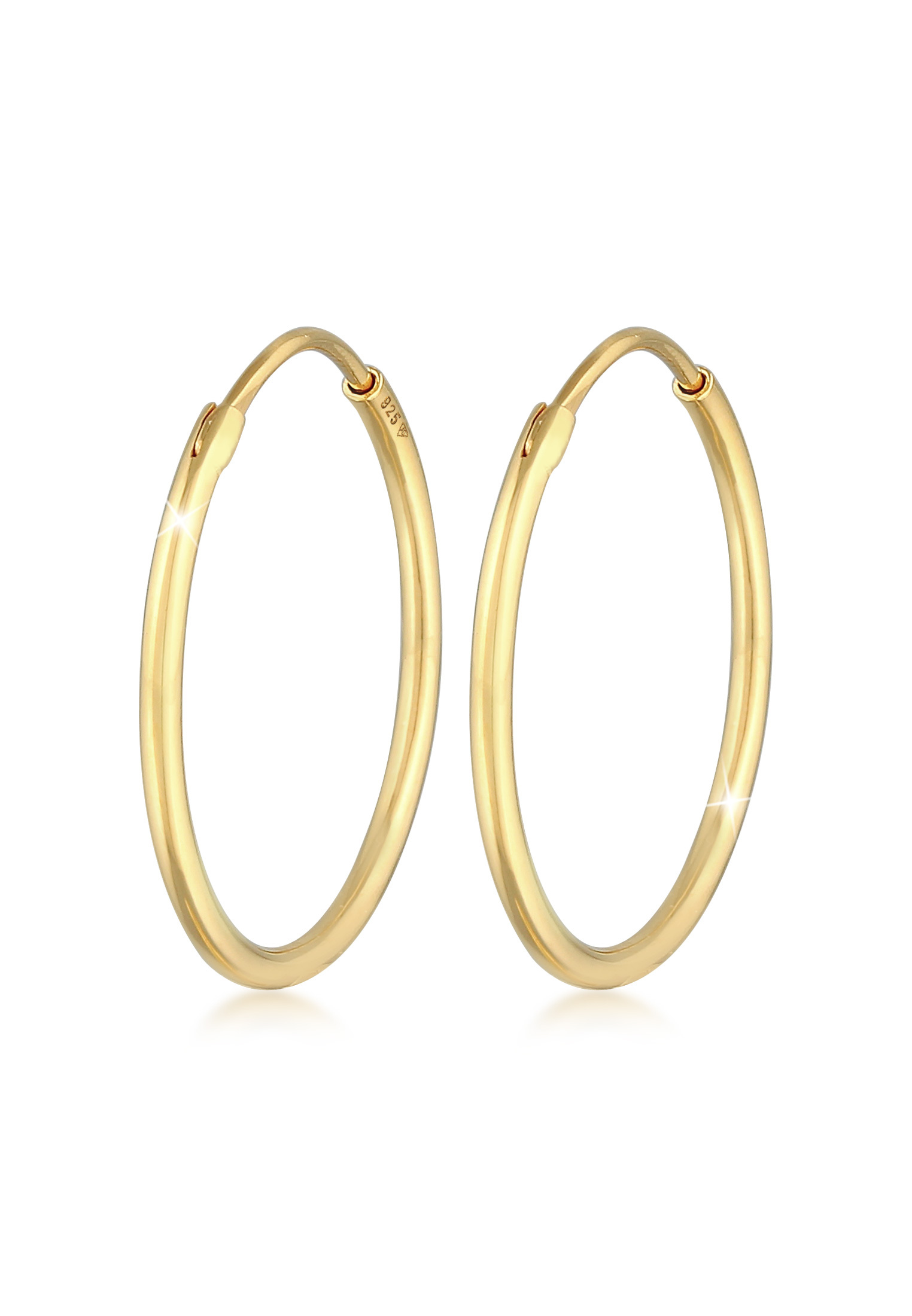 Creolen Klassisch (30 mm) | 925er Sterling Silber