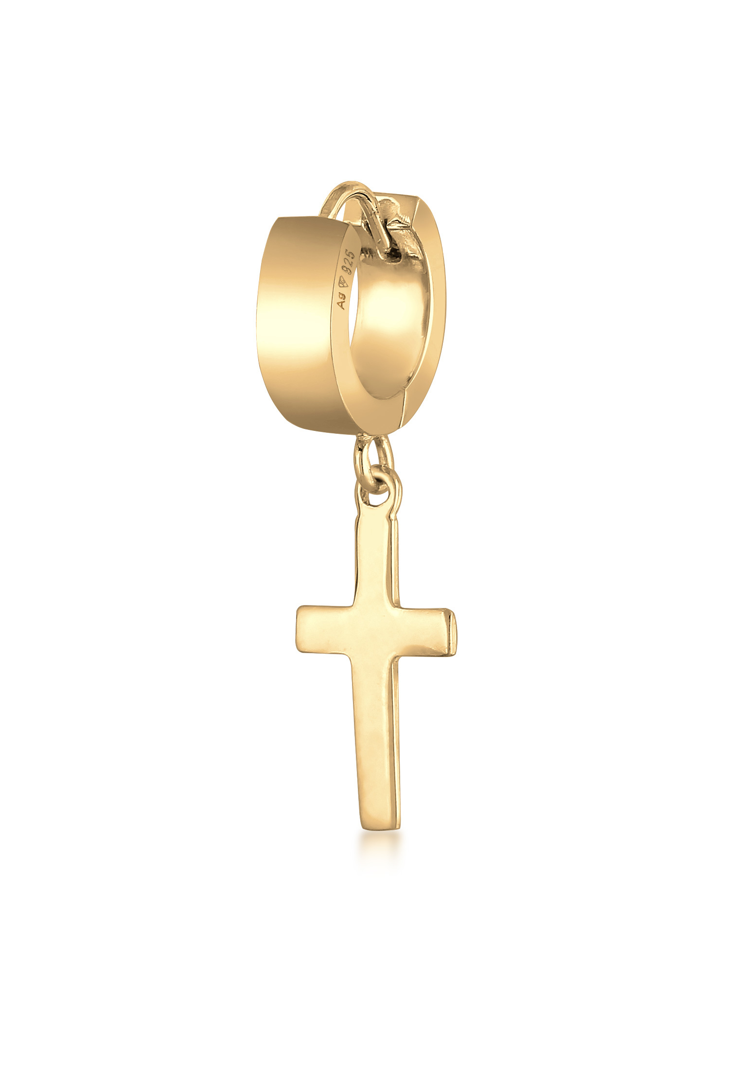 Creole Kreuz | 925er Sterling Silber