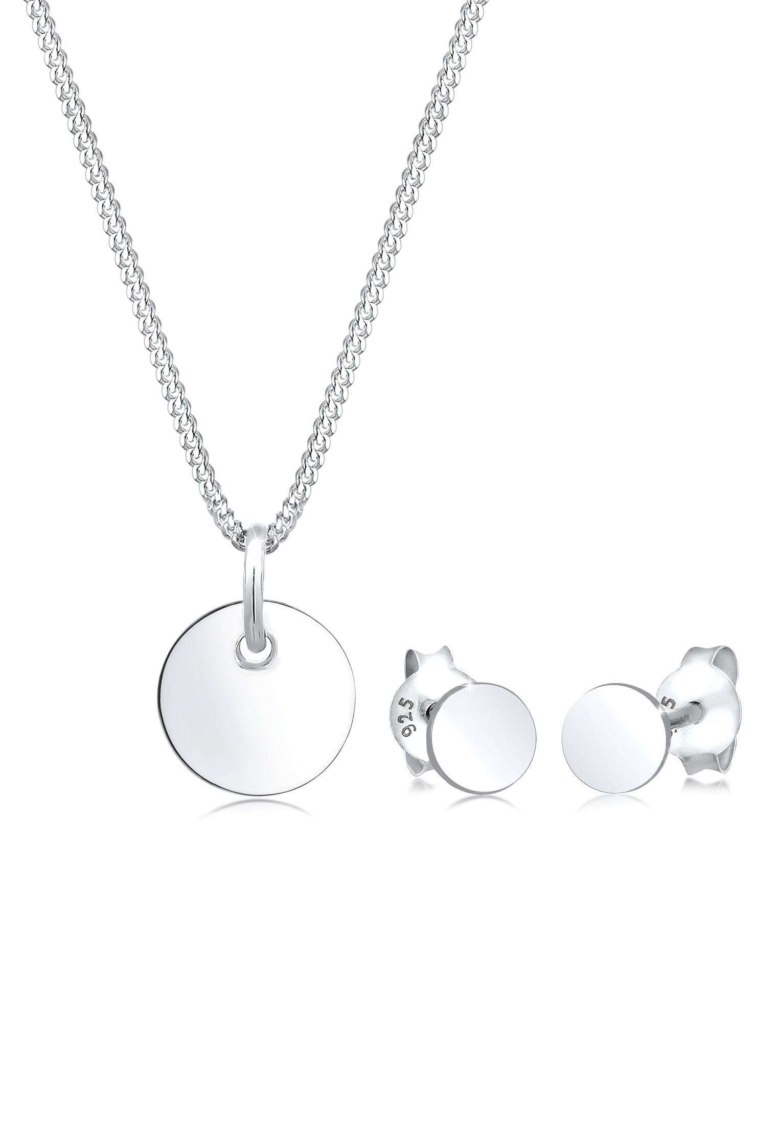 Schmuckset Geo | 925er Sterling Silber