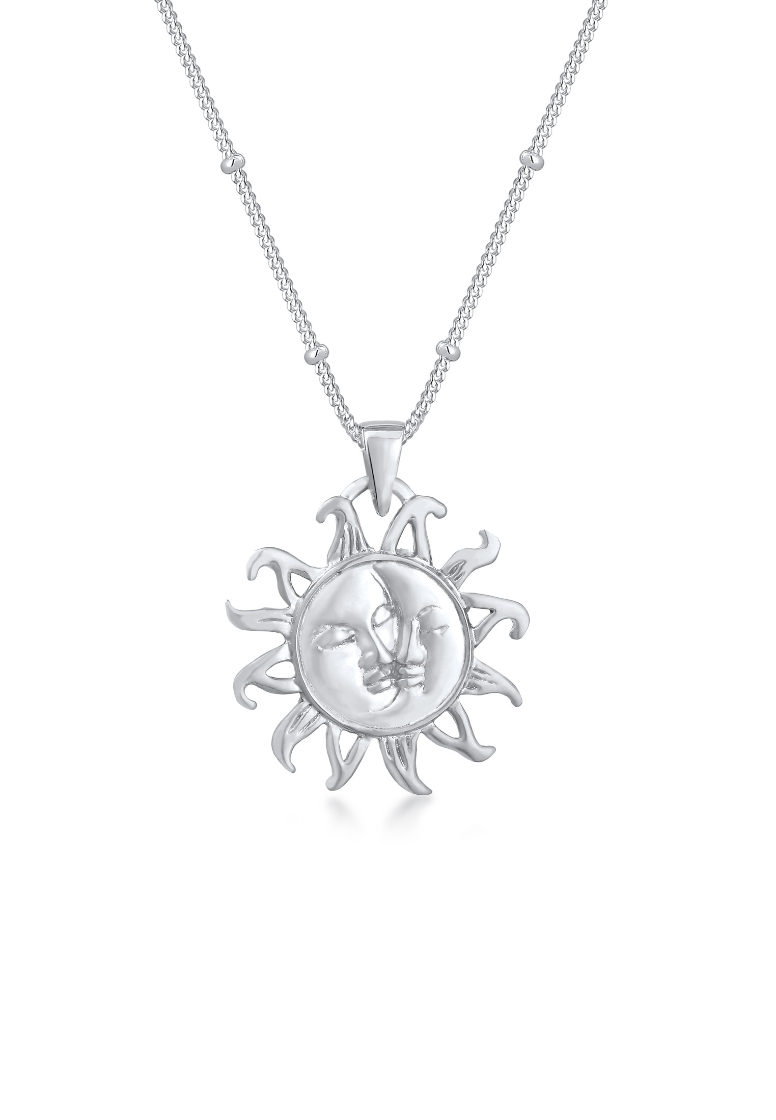 Kugel-Halskette Astro | 925er Sterling Silber