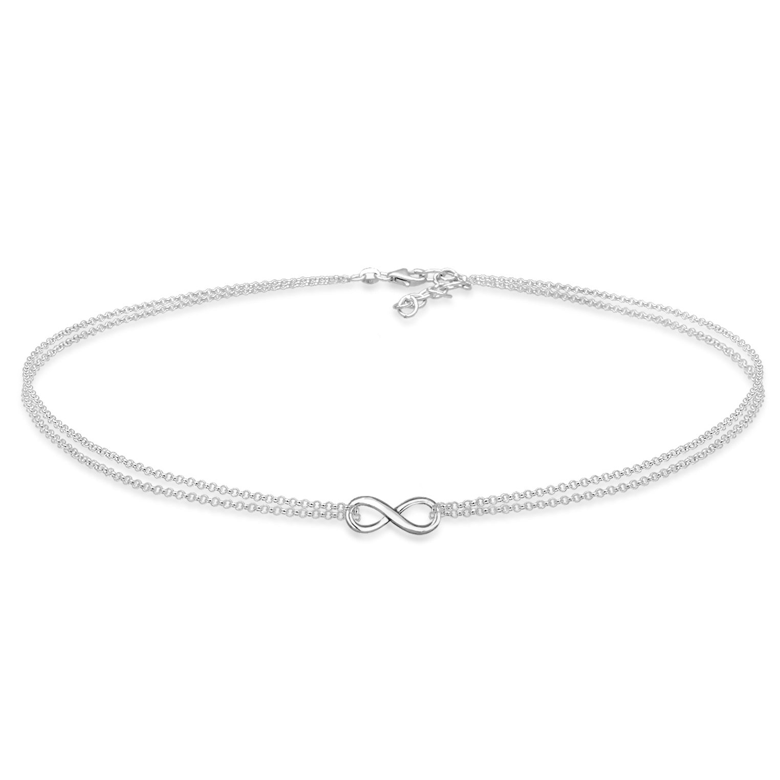 Armband Infinity | Zirkonia ( Weiß ) | 925er Sterling Silber