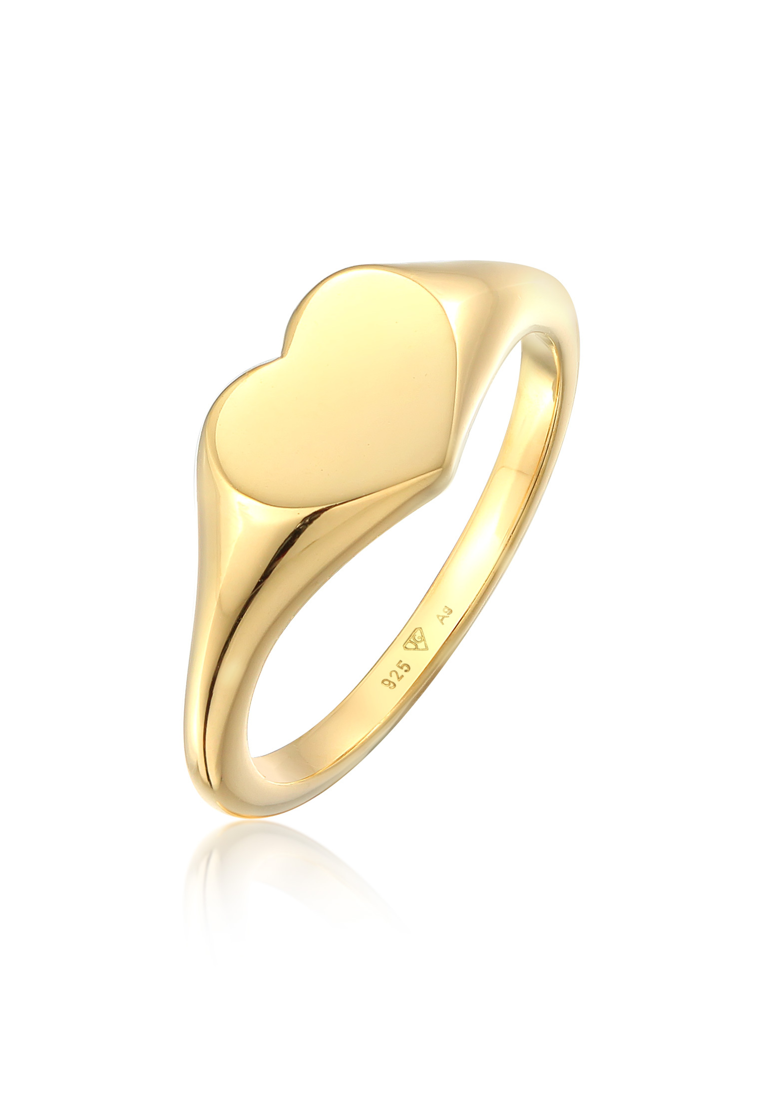 Siegelring Herz | 925er Sterling Silber