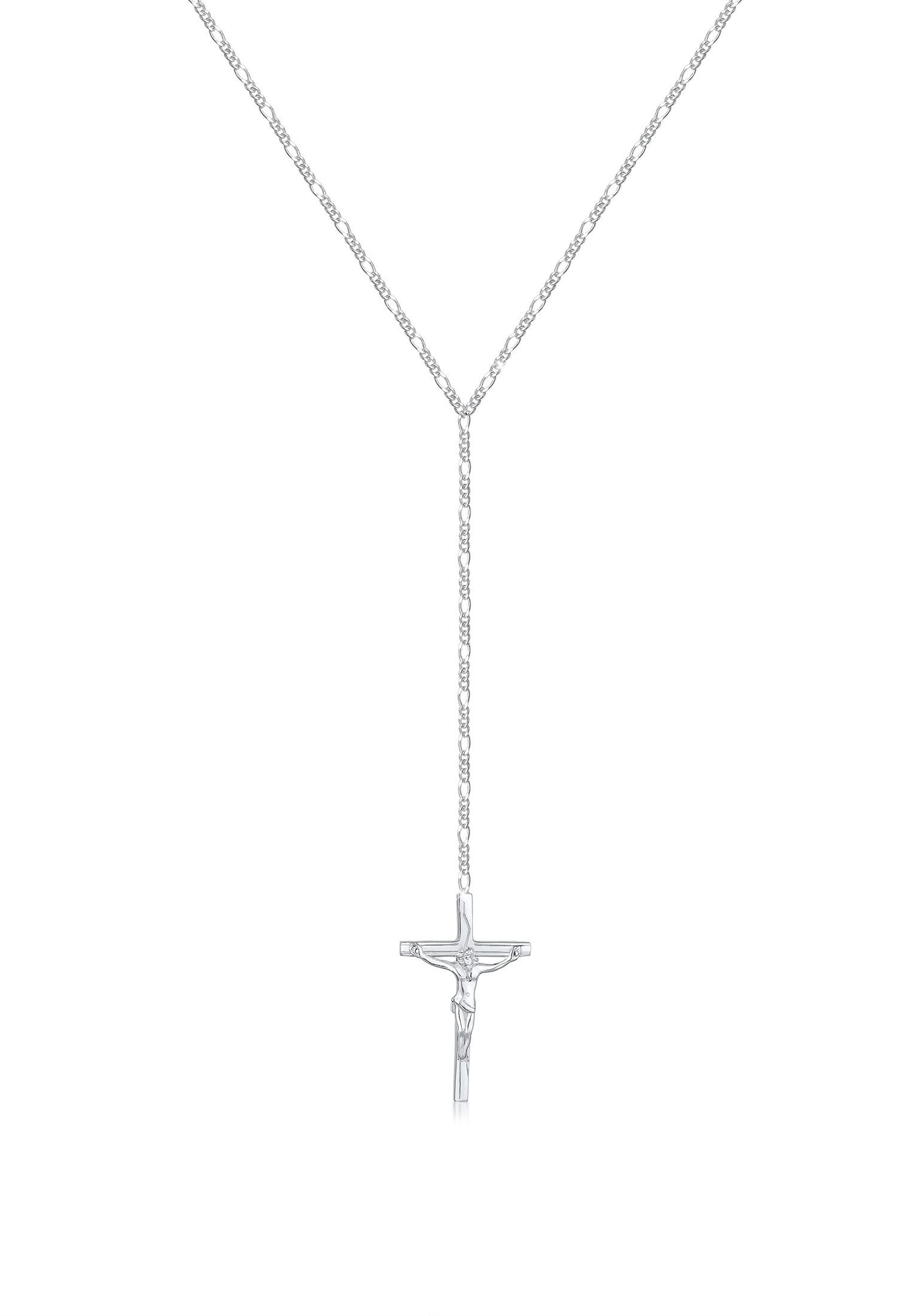 Figaro Ynecklace cross 925 Sterling Silver YNecklaces Necklaces