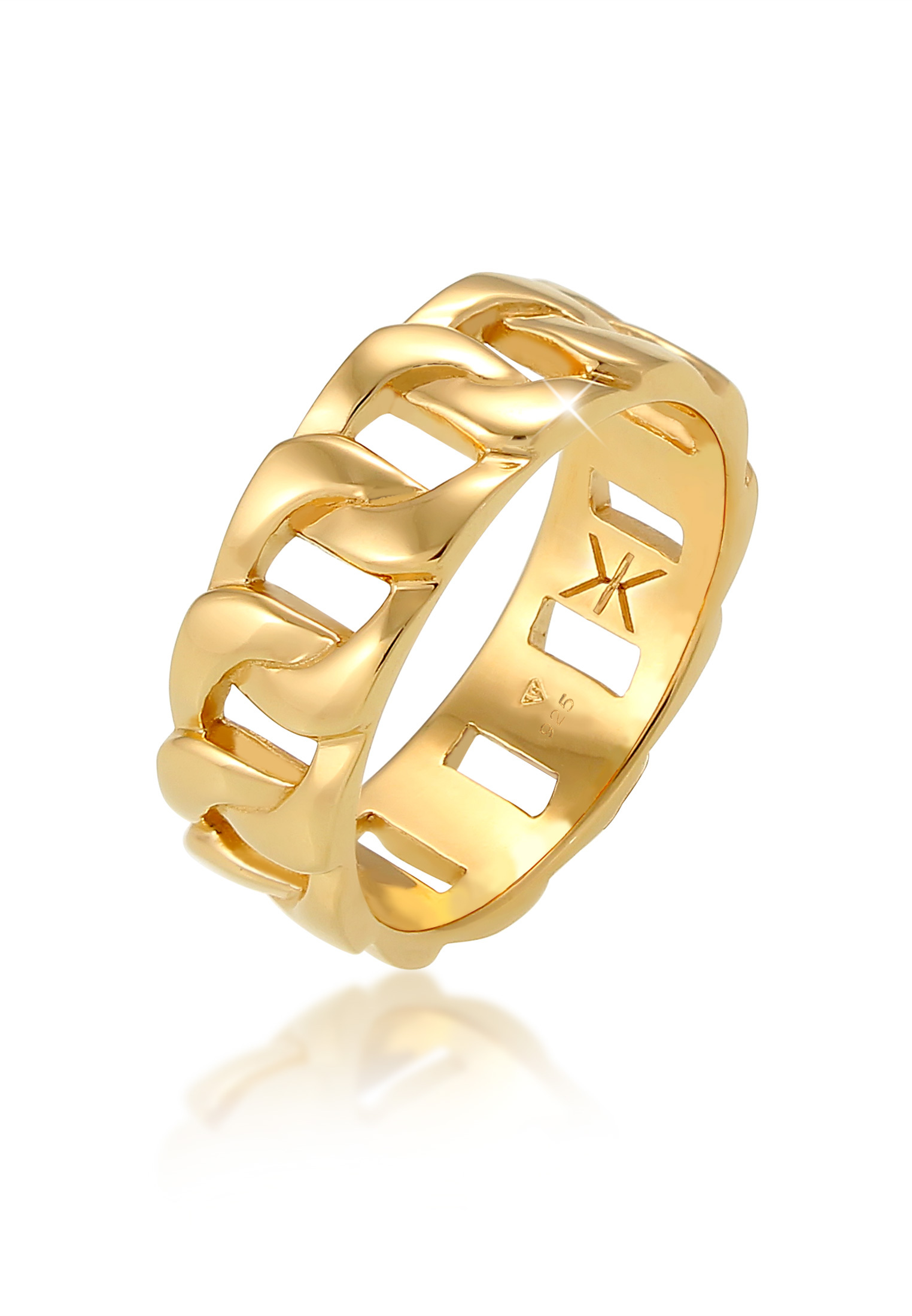 Bandring Chunky Chain | 925er Sterling Silber
