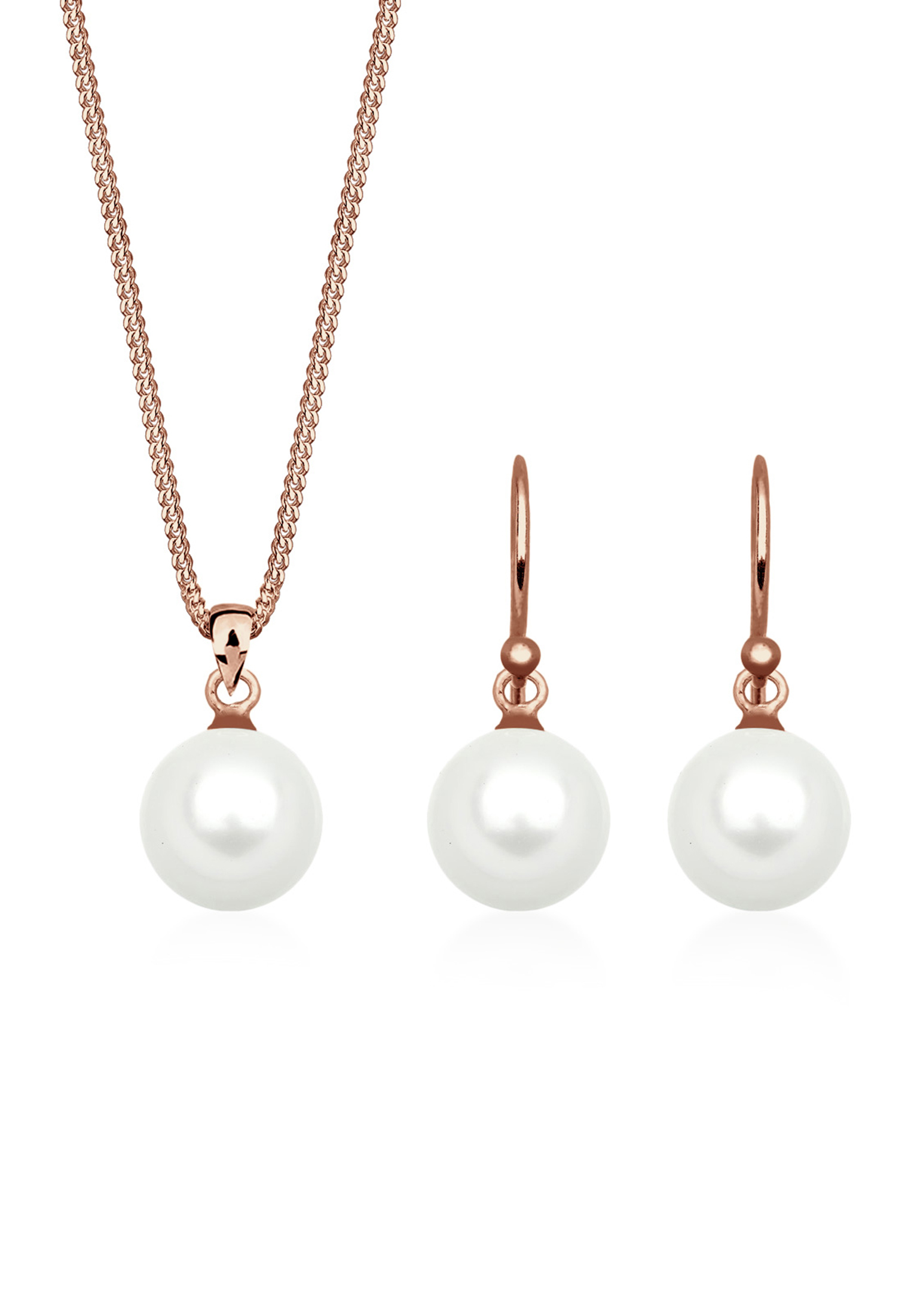 Schmuckset | Perle | 925er Sterling Silber