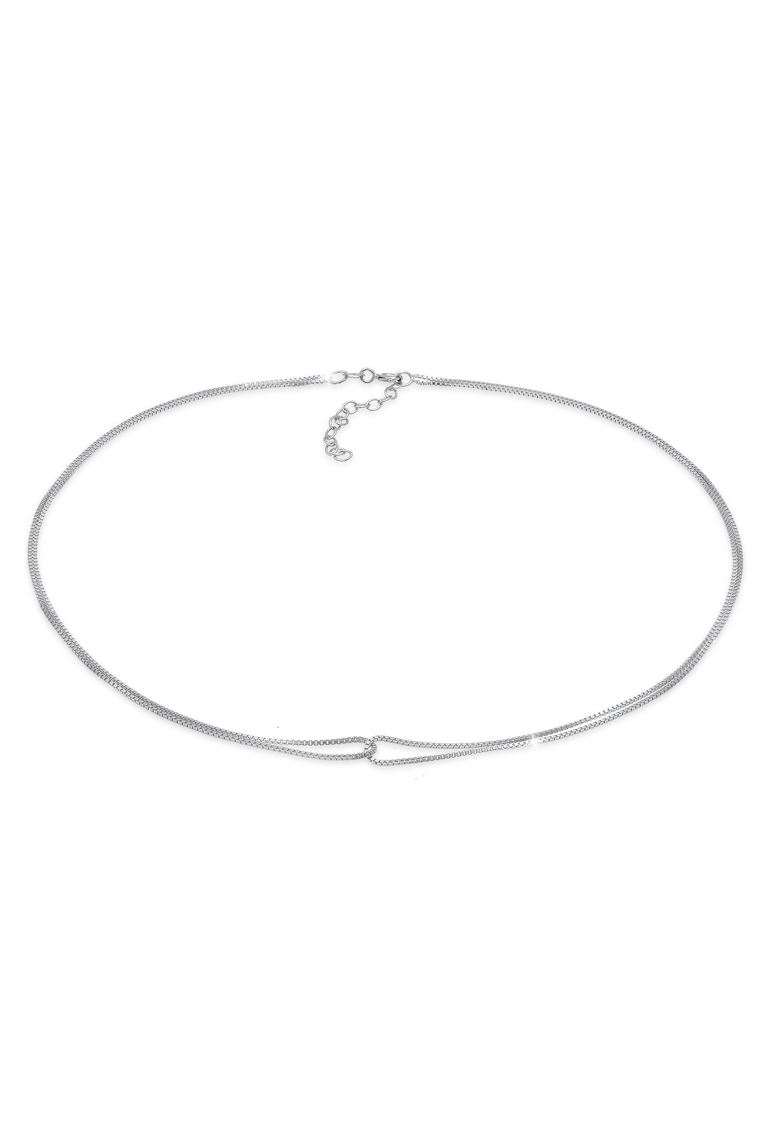 Venezianer-Choker Verschlungen | 925er Sterling Silber