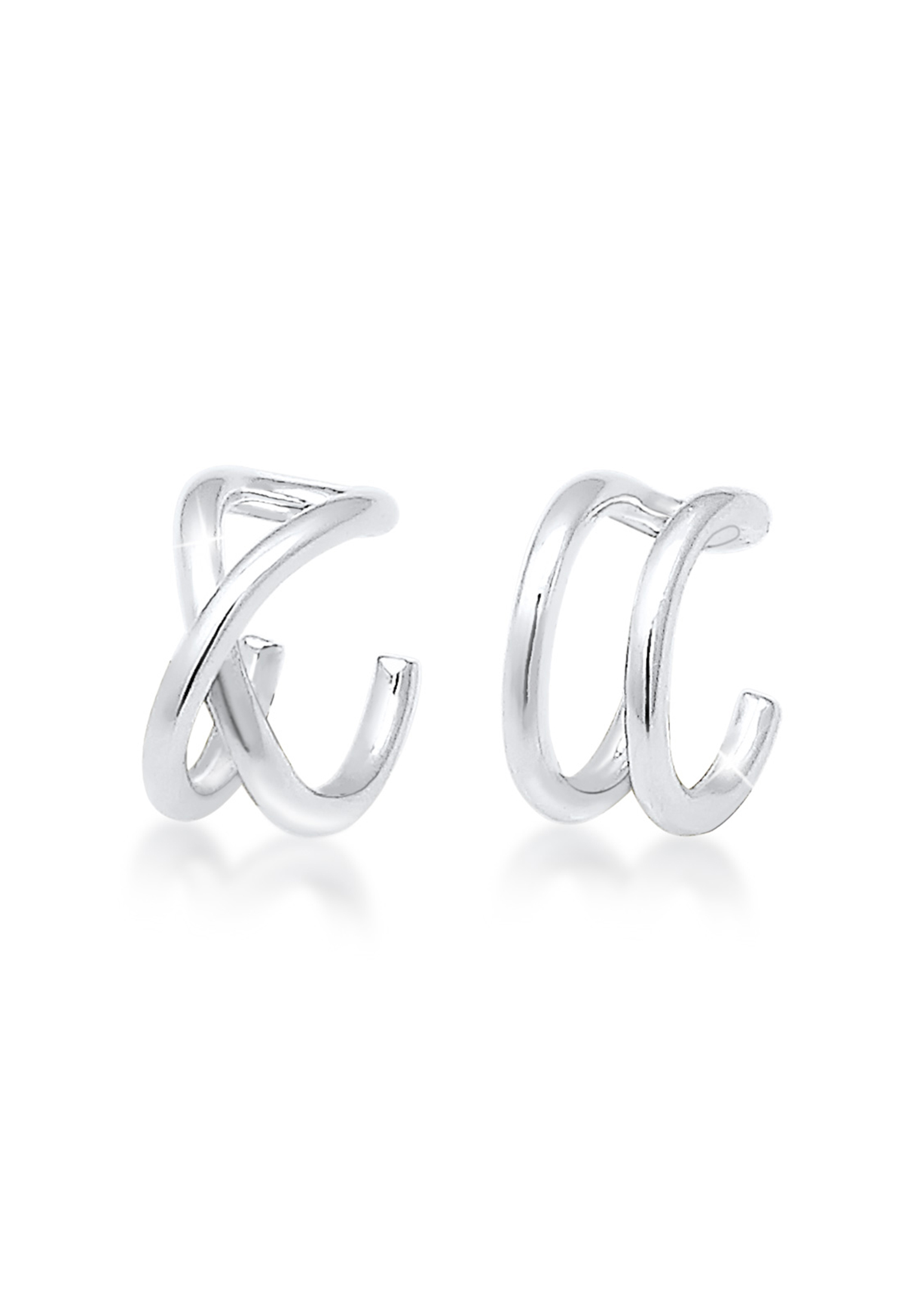 Earcuff Set Geo | 925 Sterling Silber