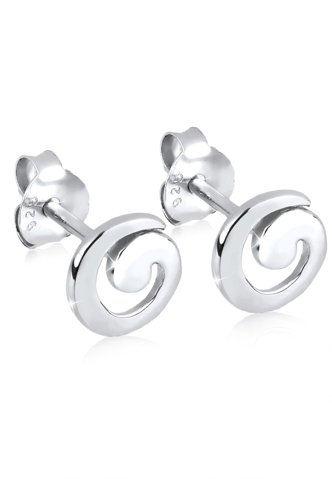 Ohrstecker Spirale | 925er Sterling Silber