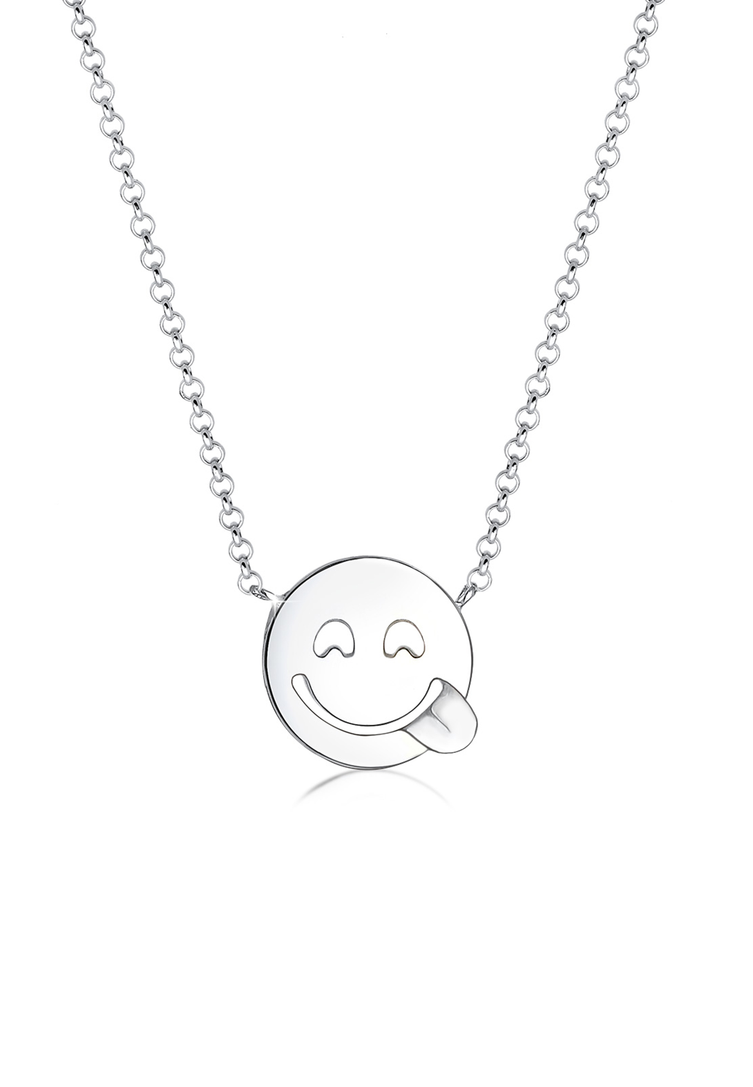 Halskette Smiley | 925er Sterling Silber
